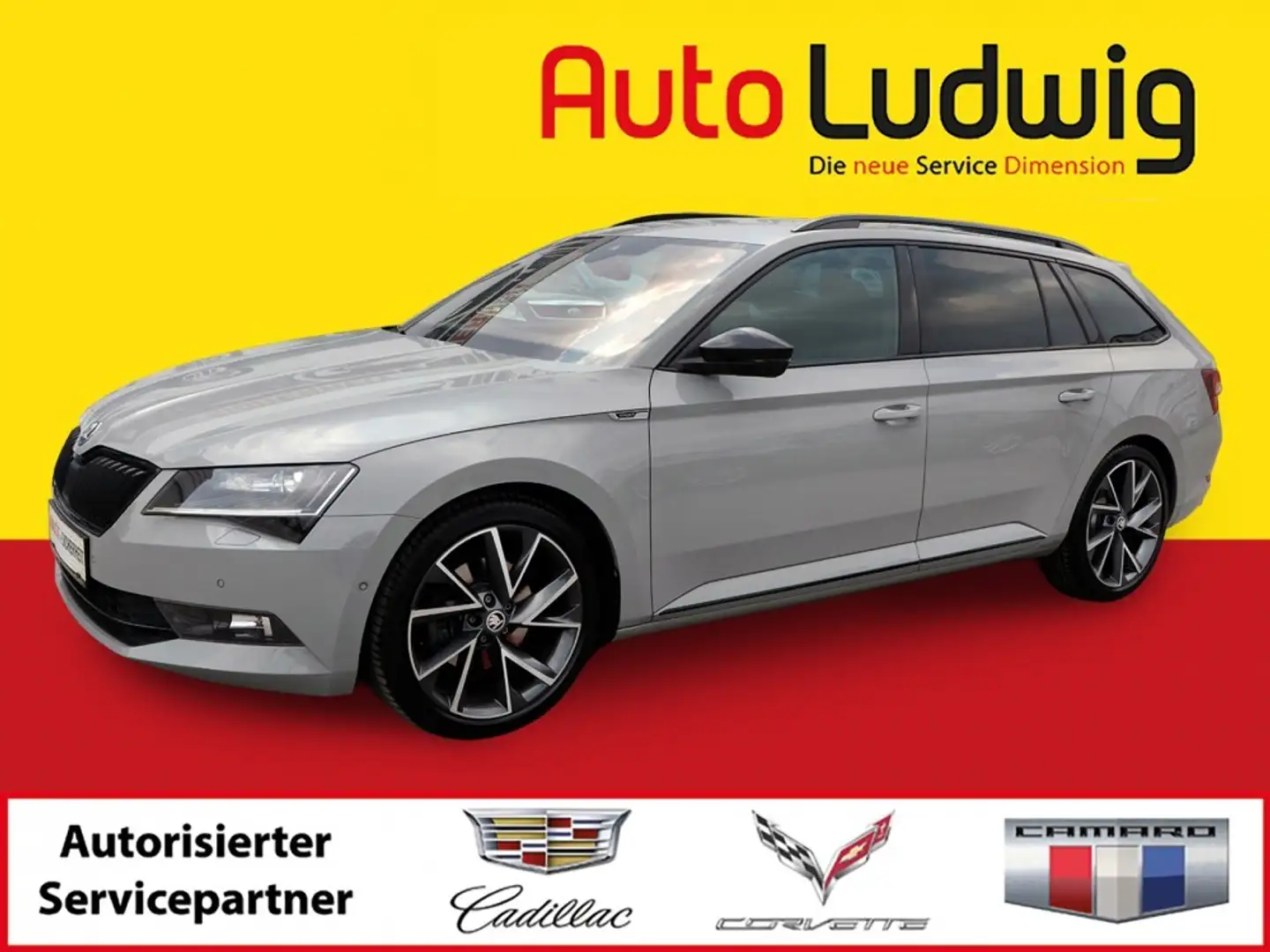 Skoda Superb 1,4 TSI ACT Sportline DSG*NAVI*LEDER*XENON*PDC* Grau - 1