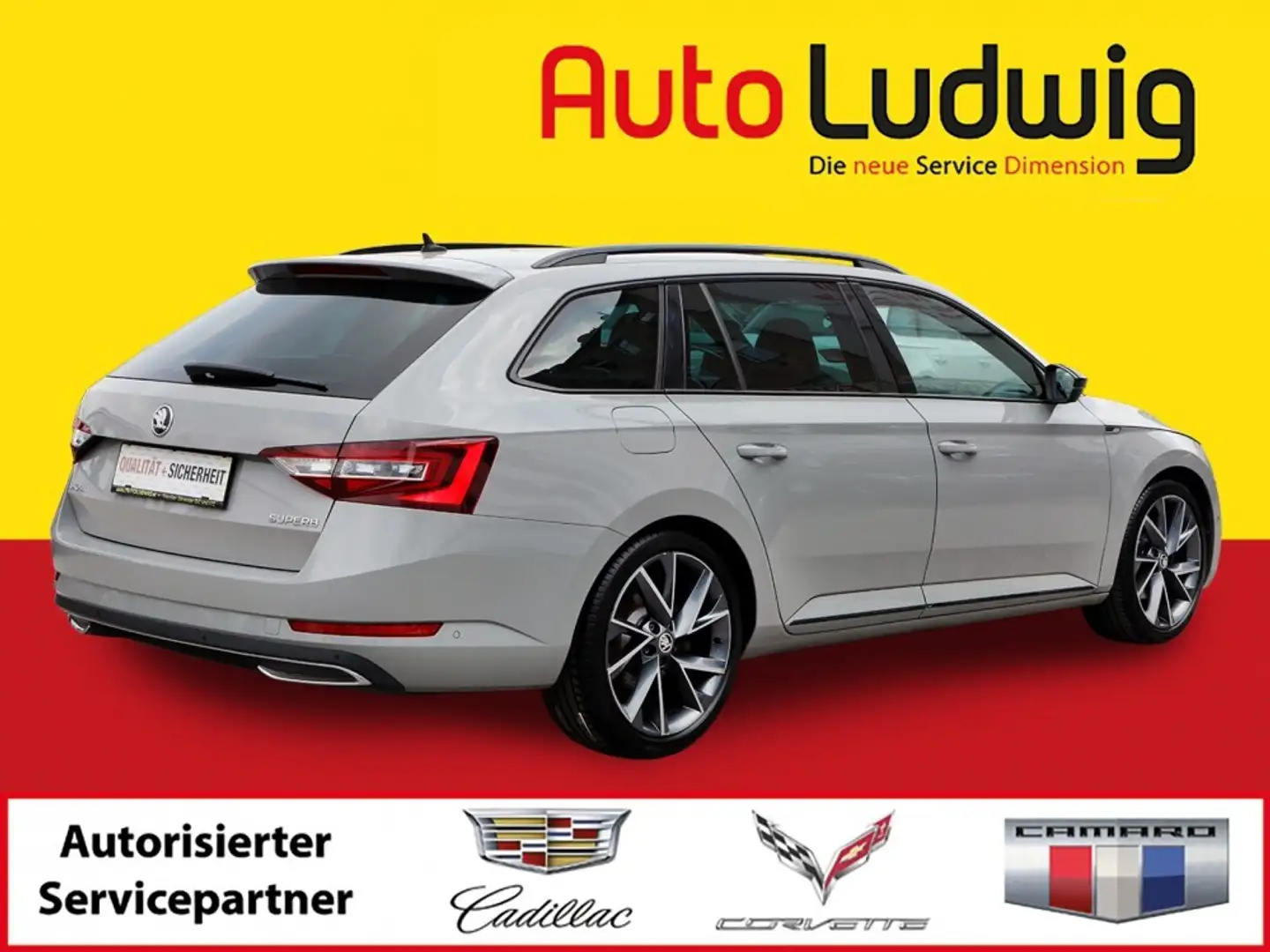 Skoda Superb 1,4 TSI ACT Sportline DSG*NAVI*LEDER*XENON*PDC* Grau - 2
