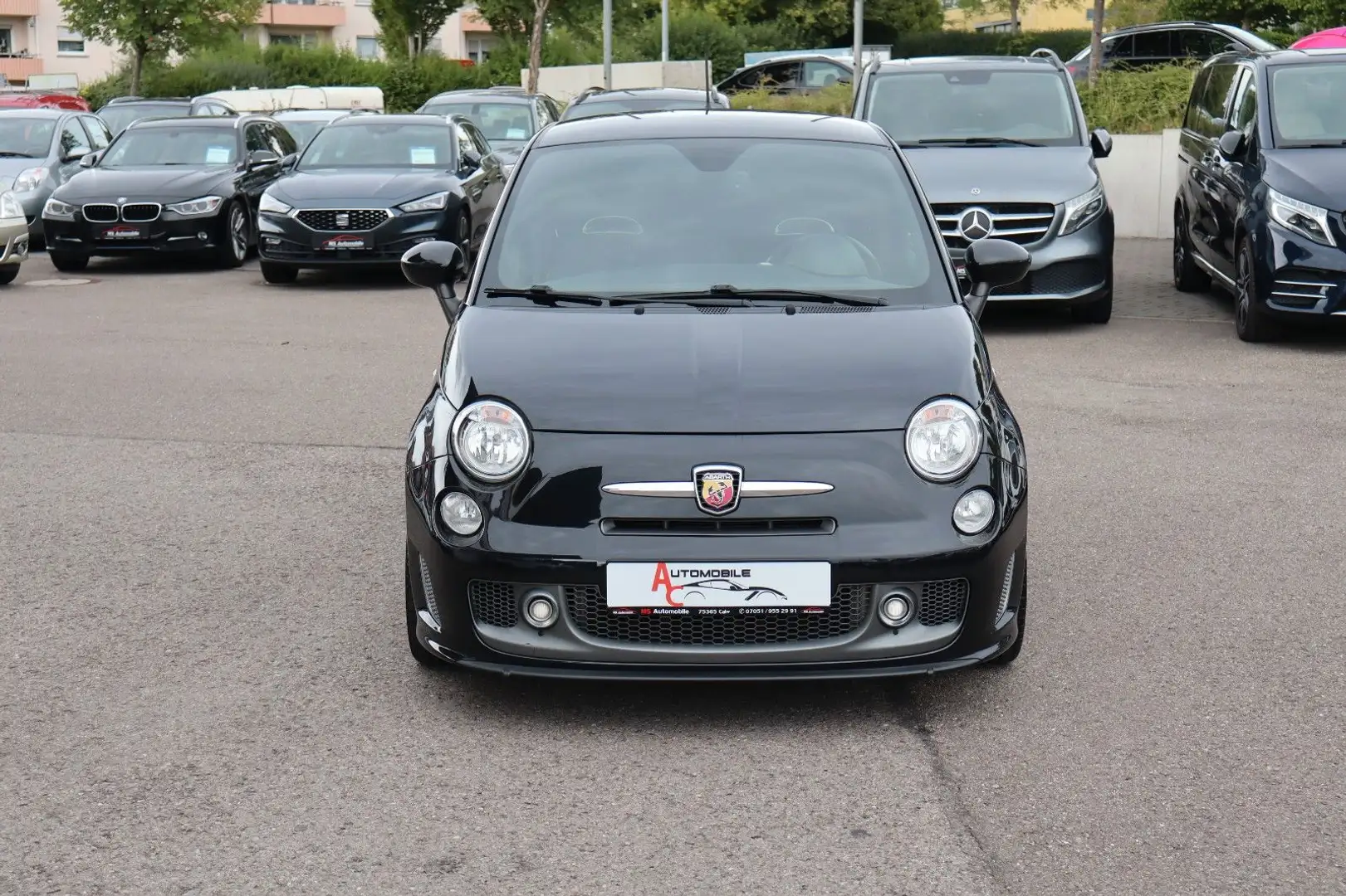 Abarth 595 Turismo _Sportpaket_Leder_KlimAut_110TKM Schwarz - 2