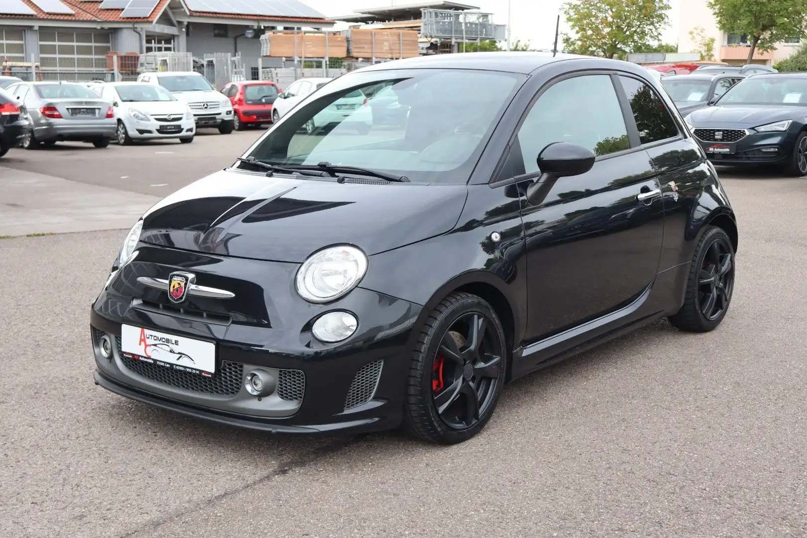 Abarth 595 Turismo _Sportpaket_Leder_KlimAut_110TKM Schwarz - 1