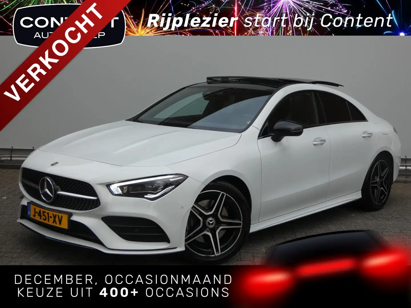 Mercedes-Benz CLA 200 Coupé Business AMG Line |Pano |Elektr.stoel |Sfeer Weiß - 1