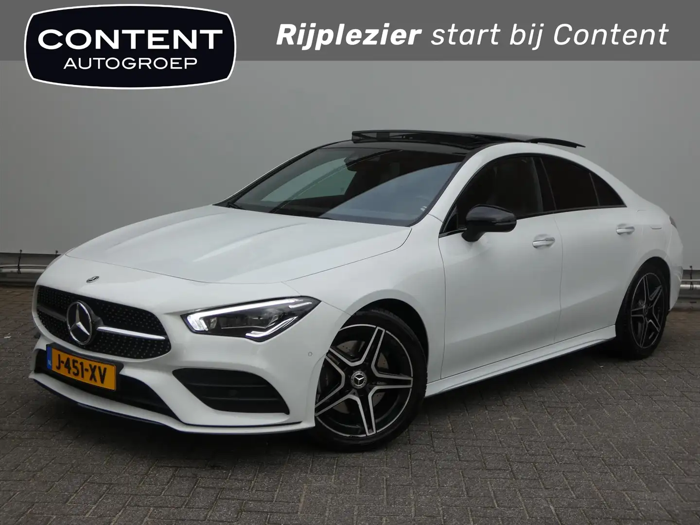 Mercedes-Benz CLA 200 Coupé Business AMG Line |Pano |Elektr.stoel |Sfeer Wit - 1