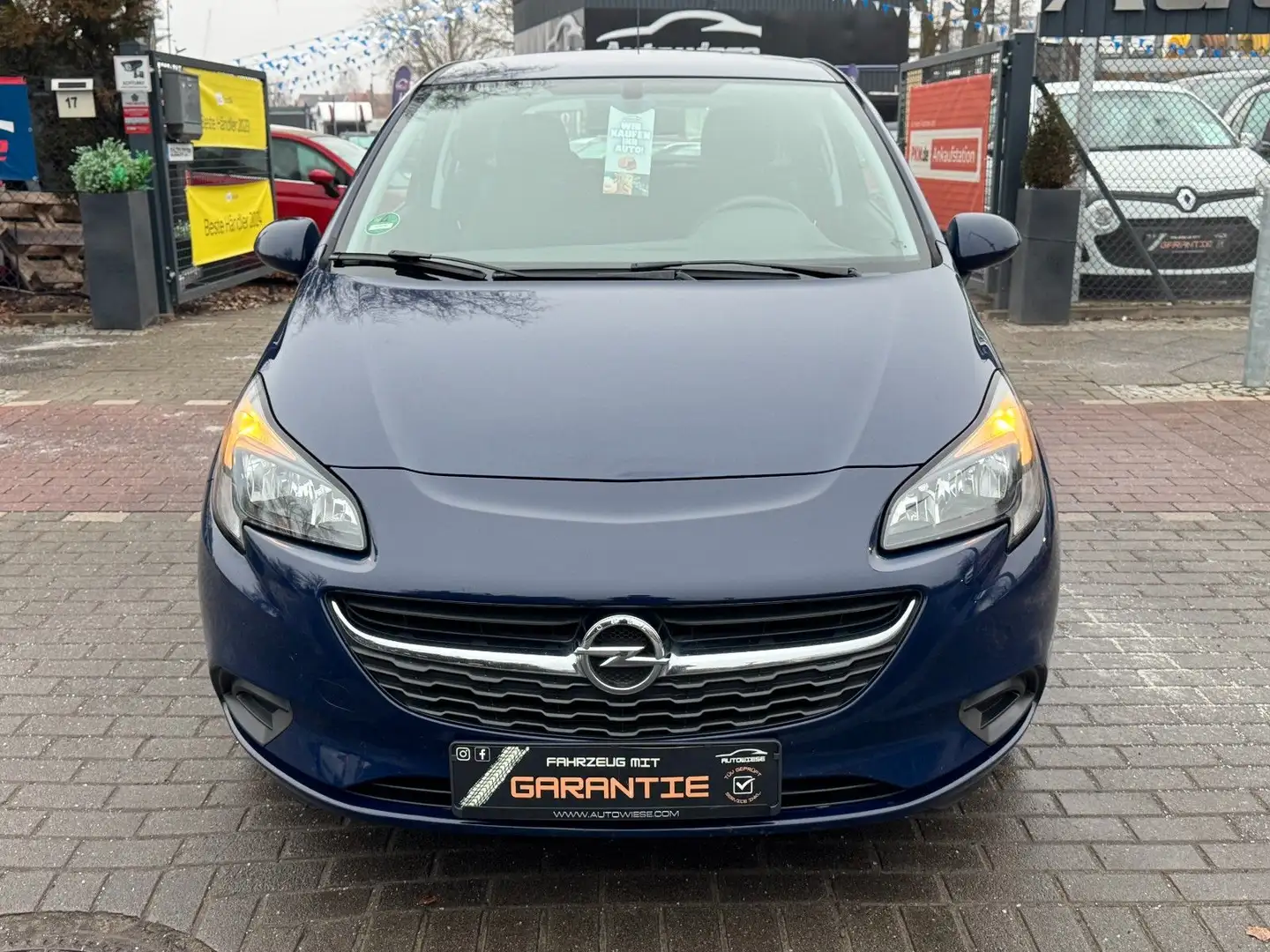 Opel Corsa E 1.2 Selection*Klima*8-Fach*TÜV NEU ! Blau - 2
