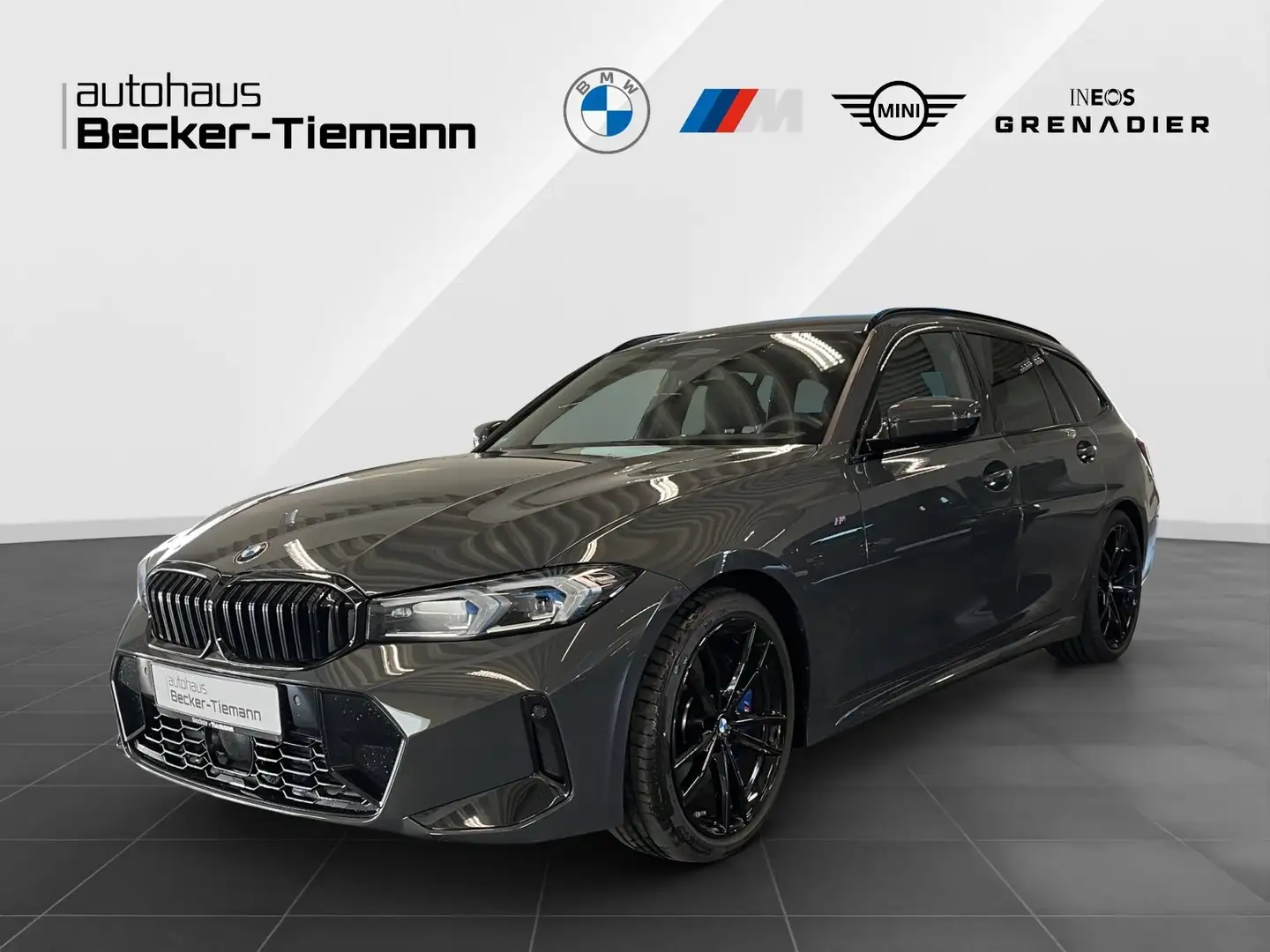 BMW 320 i Touring | M SPORTPAKET | AHK/ elektr. Memorysitz Grau - 1