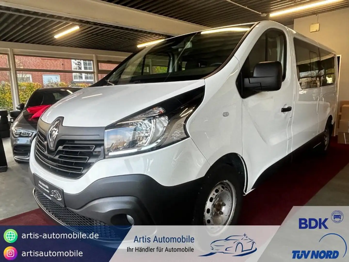 Renault Trafic Combi L2H1 2,9t Authentique*KAMERA*AHK* Weiß - 1