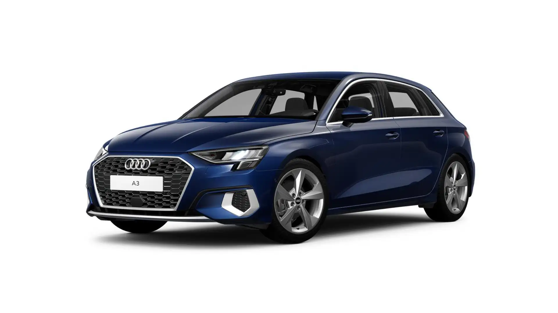 Audi A3 A3 SPB 35 TDI S tronic Business Advanced Bleu - 1