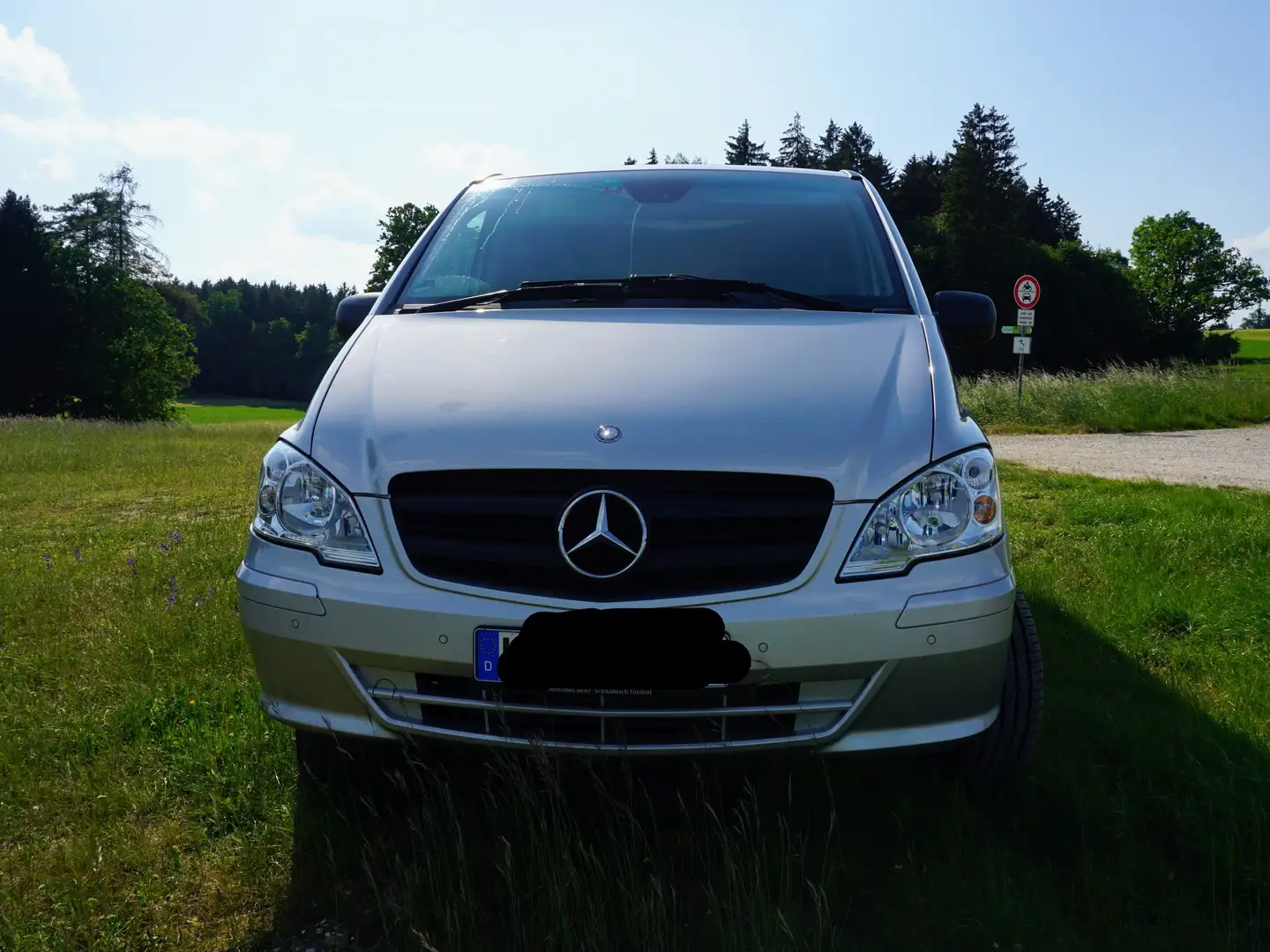 Mercedes-Benz Vito Vito 116 CDI Lang  Aut. zum Camper umgebaut Grau - 2