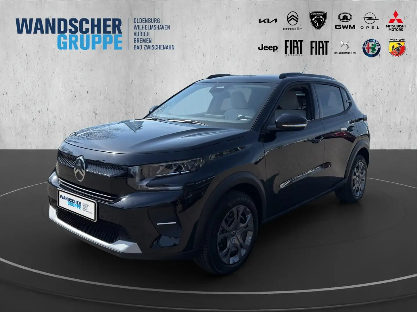 Citroen C3 1.2 PureTech00 MAX Turbo +HUD+Kam.+PDC+SpurH Noir - 1