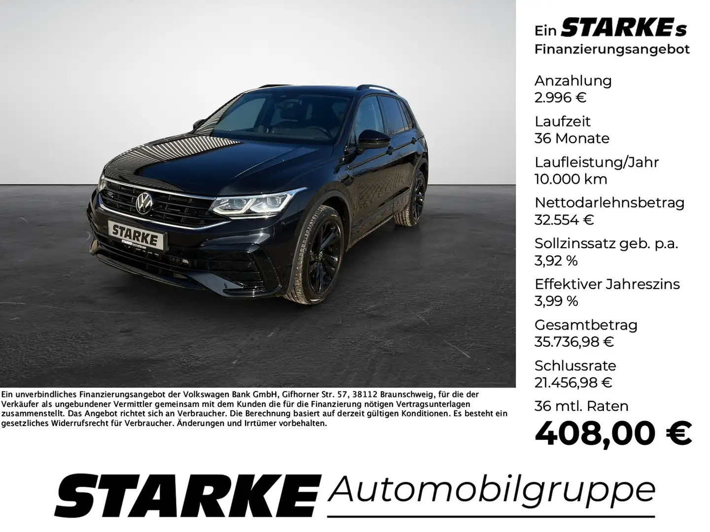 Volkswagen Tiguan 1.4 TSI DSG eHybrid R-Line Black Style Schwarz - 1
