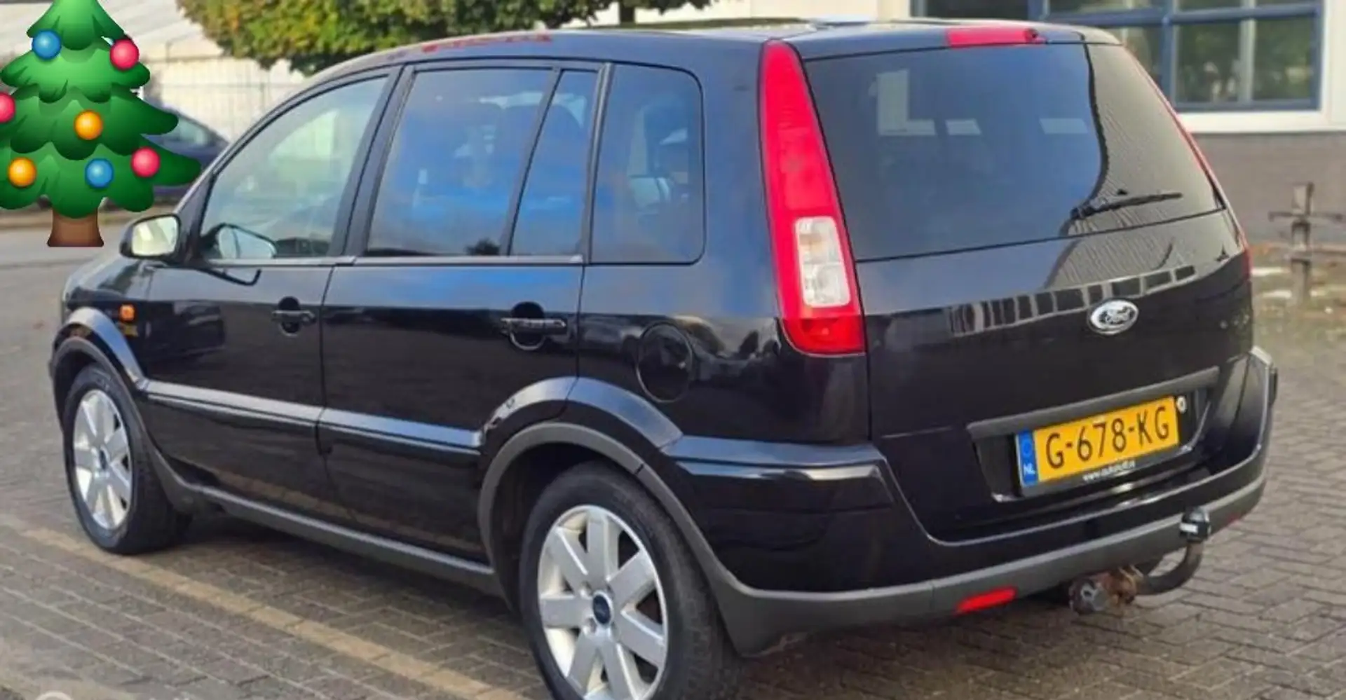 Ford Fusion Fusion 1.6-16V Futura/2009/Benzine/AUTOMAAT/Nw APK Black - 2