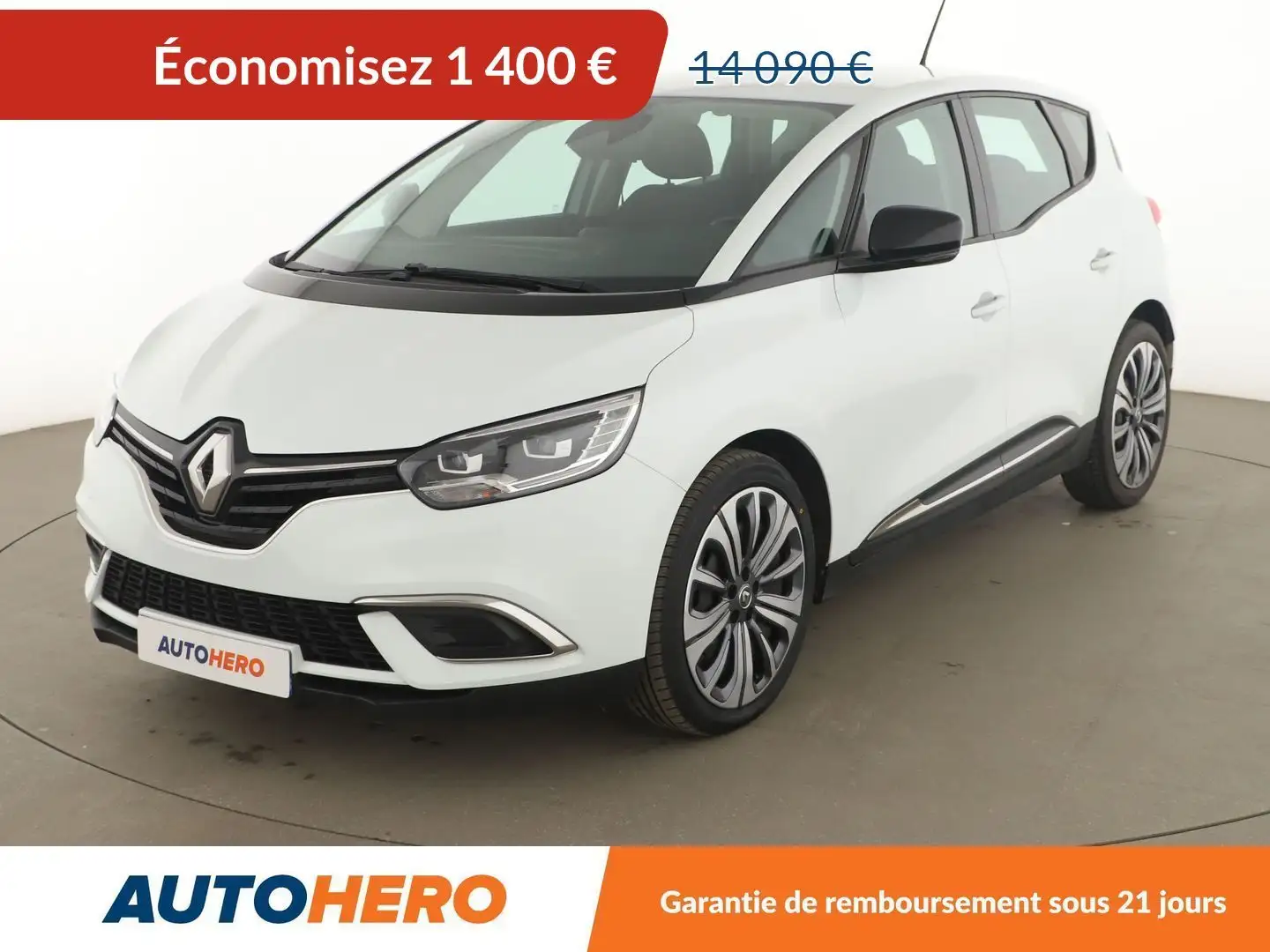 Renault Scenic 1.7 Blue dCi Zen Blanc - 1