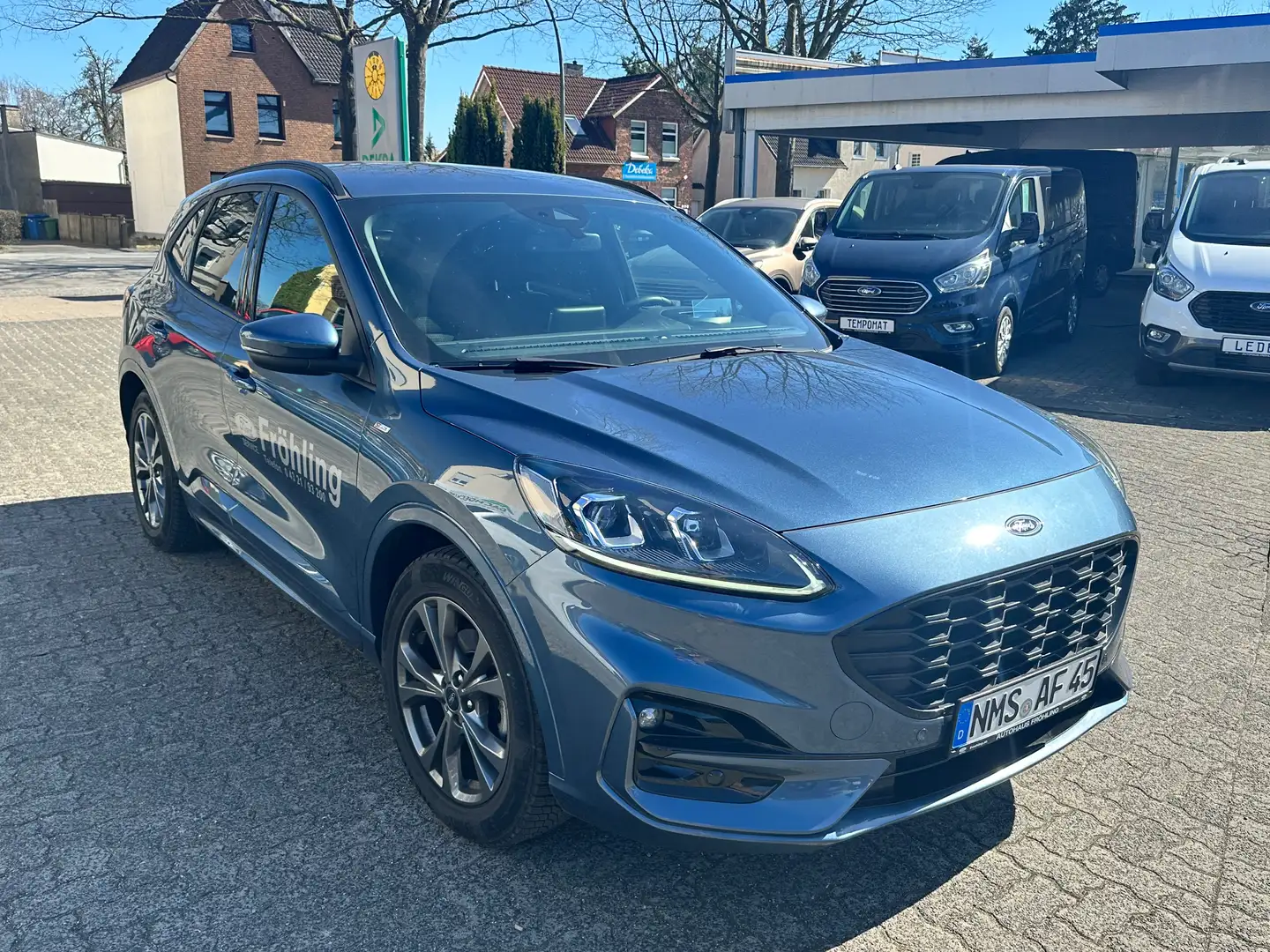 Ford Kuga 1.5 EcoBlue ST-Line+Tempomat+RFK+Start/Stop-Anlage Blauw - 2