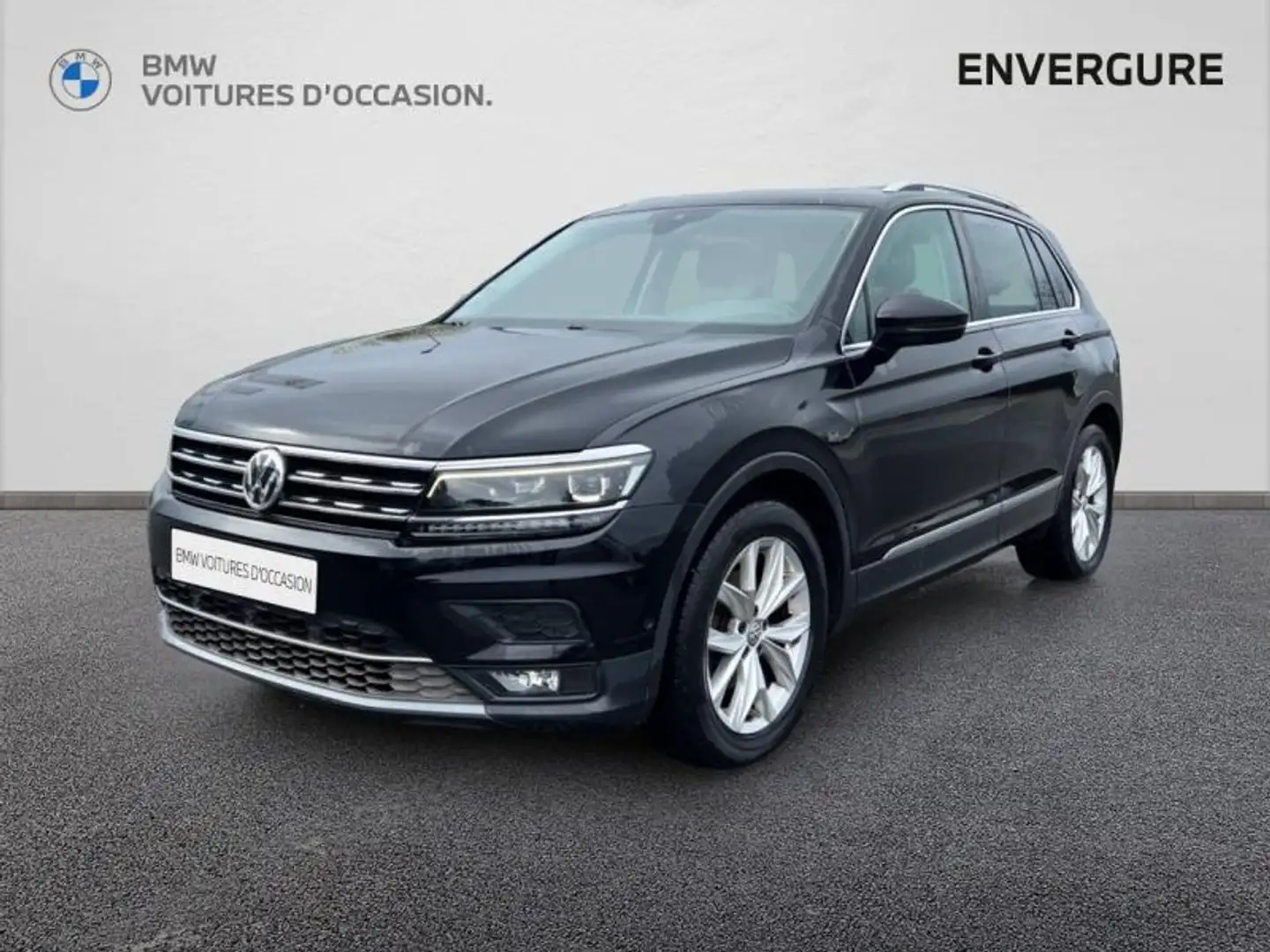 Volkswagen Tiguan 2.0 TDI 150ch Carat DSG7 Euro6d-T Noir - 1