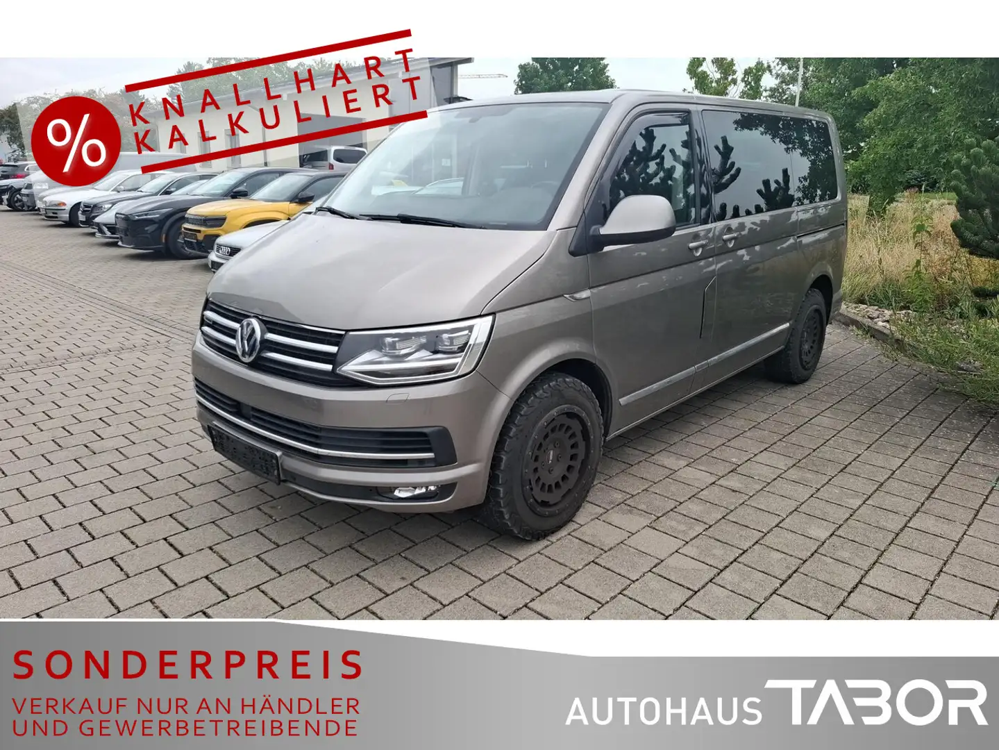 Volkswagen T6 Multivan Multivan 2.0 TDI 4M DSG Gen6 AHK 7S Nav DCC Gris - 1