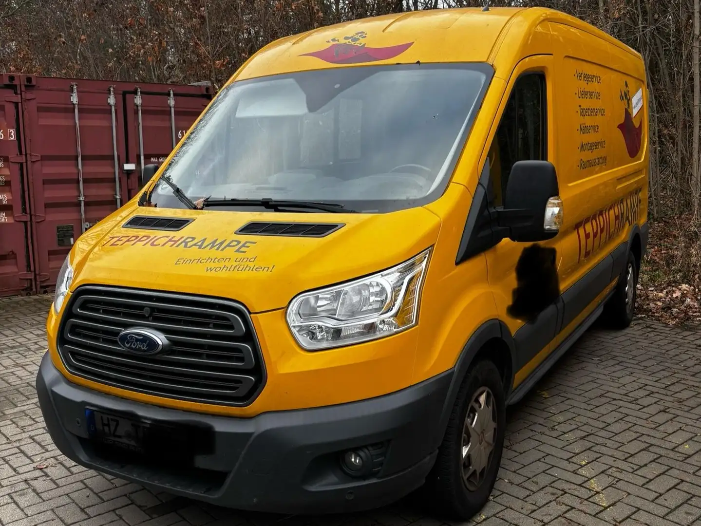 Ford Transit Kasten waged Trend 350 L3 Gelb - 1