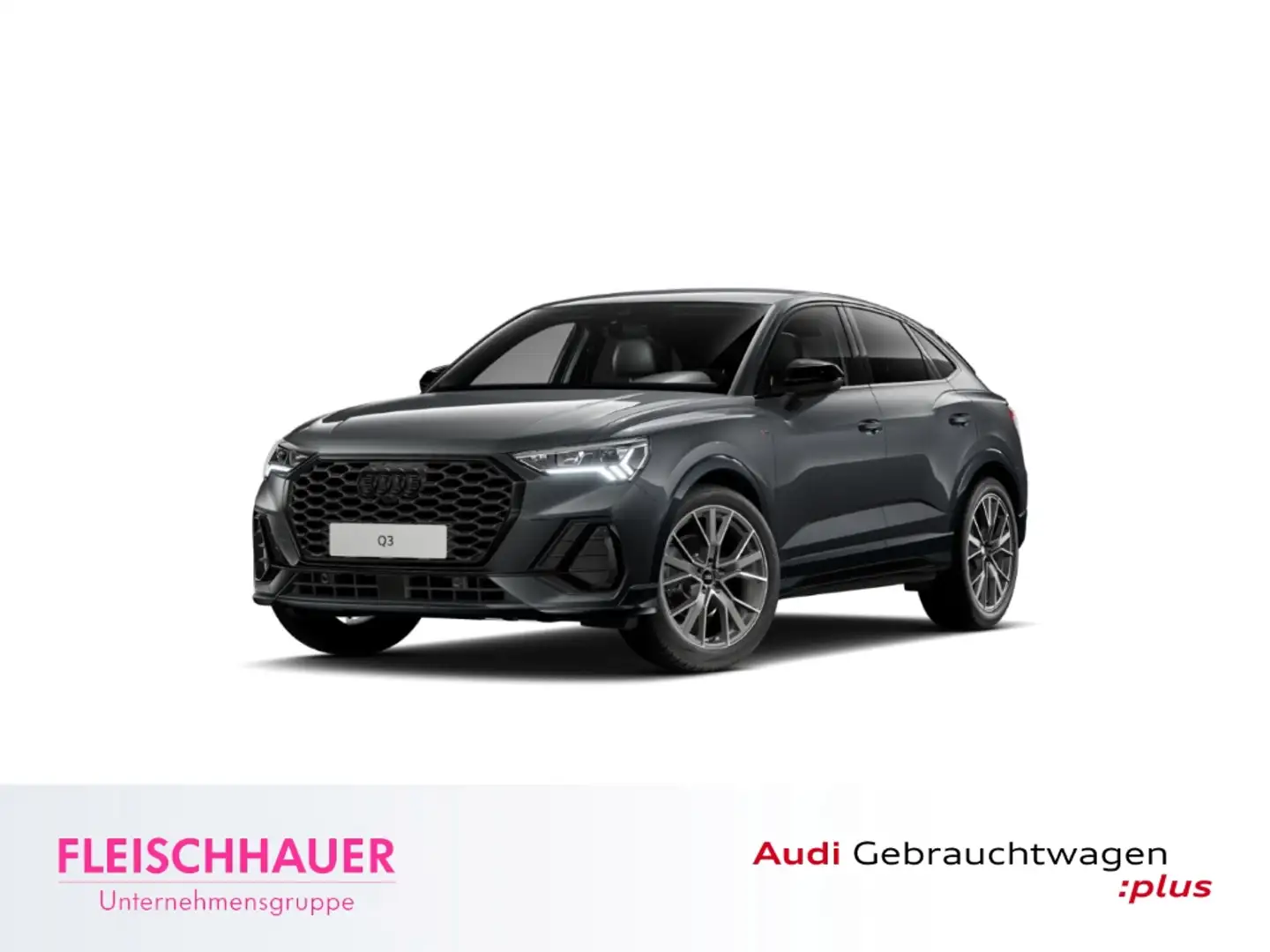 Audi Q3 SB 35 S line LED+360+ACC+OPTIK-SCHWARZ+NAVI+DC Grau - 2