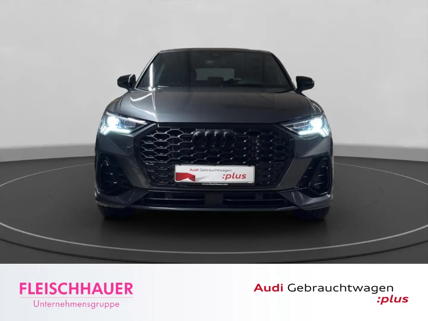 Audi Q3 SB 35 TDI S line LED+360+ACC+OPTIK-SCHWARZ+NAVI+DC Grau - 2