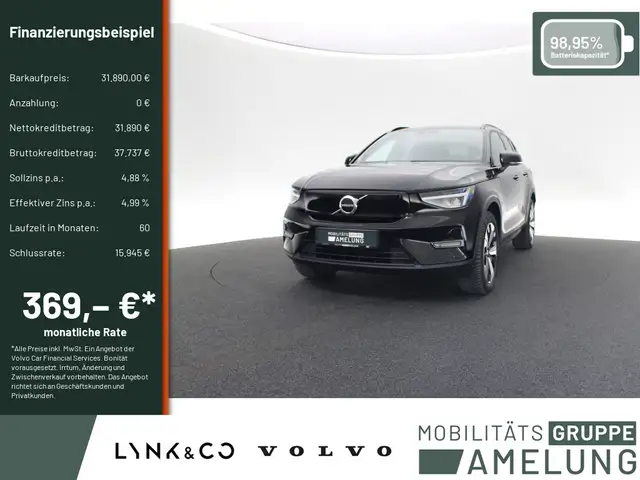Volvo XC40 Plus Pure Electric 2WD 1.Hand AHK ACC