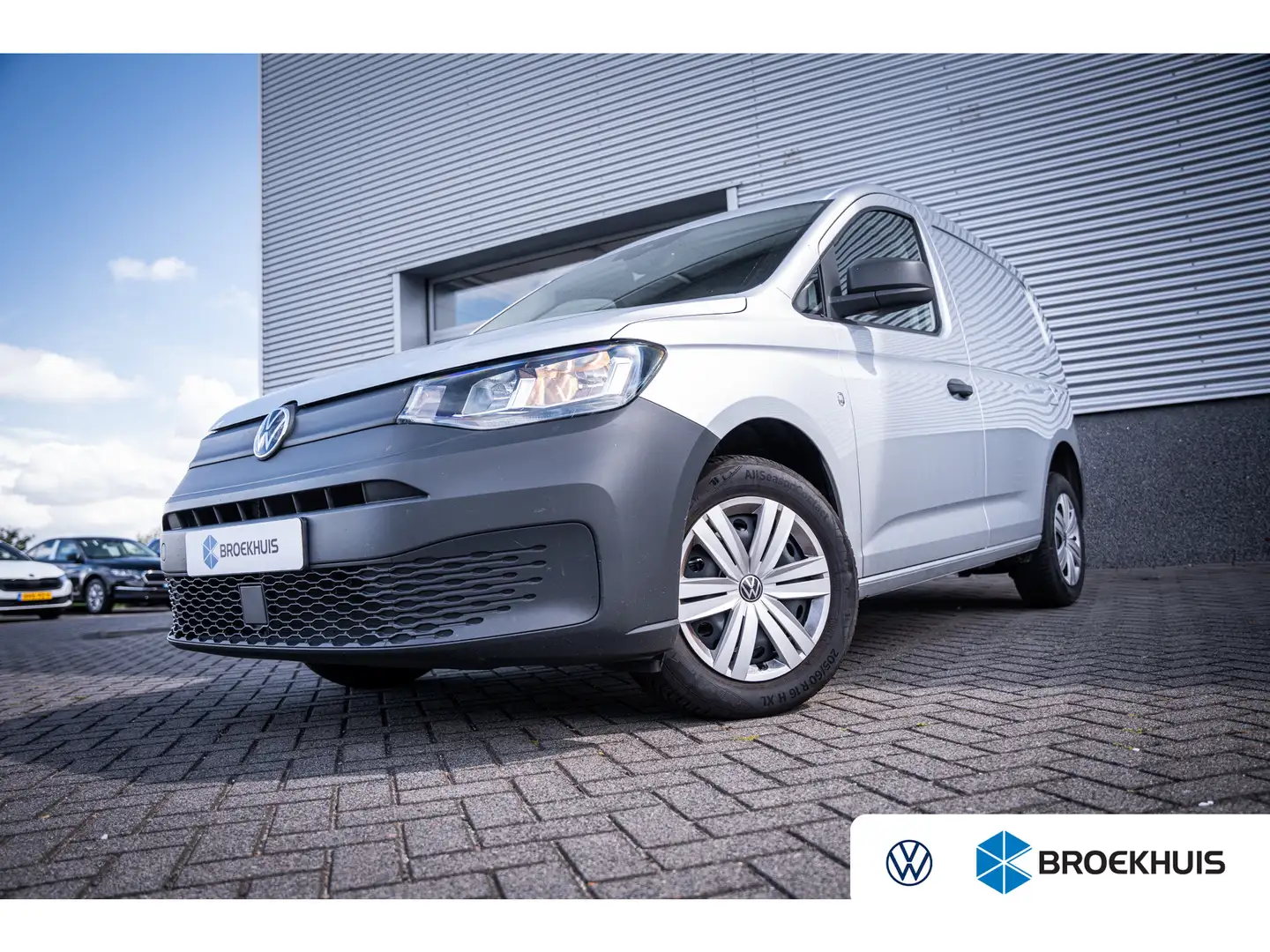 Volkswagen Caddy Cargo Comfort AUTOMAAT - BETIMMERING - NAVI BY APP Grijs - 1