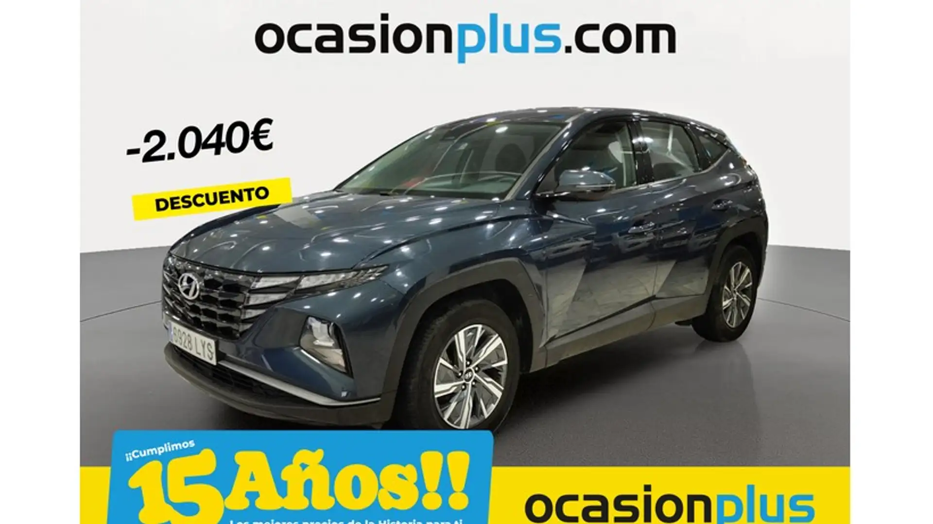 Hyundai TUCSON 1.6 TGDI Klass 4x2 Bleu - 1