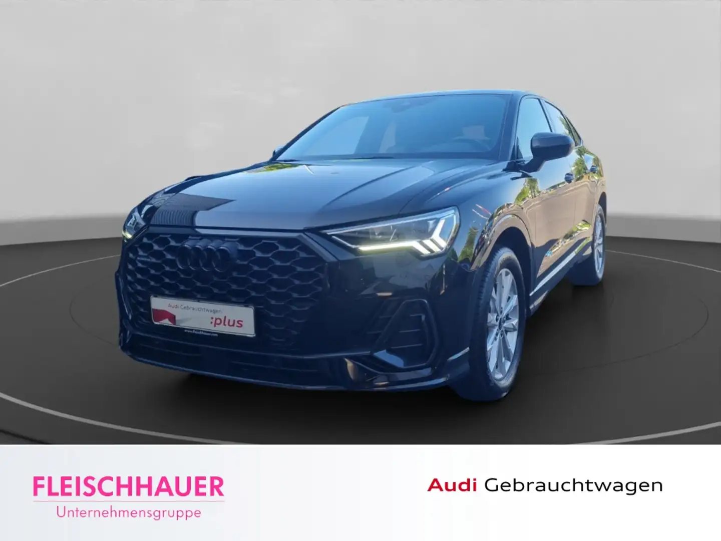 Audi Q3 Sportback 40 TFSI quattro AHK+CarPlay+APS Zwart - 1
