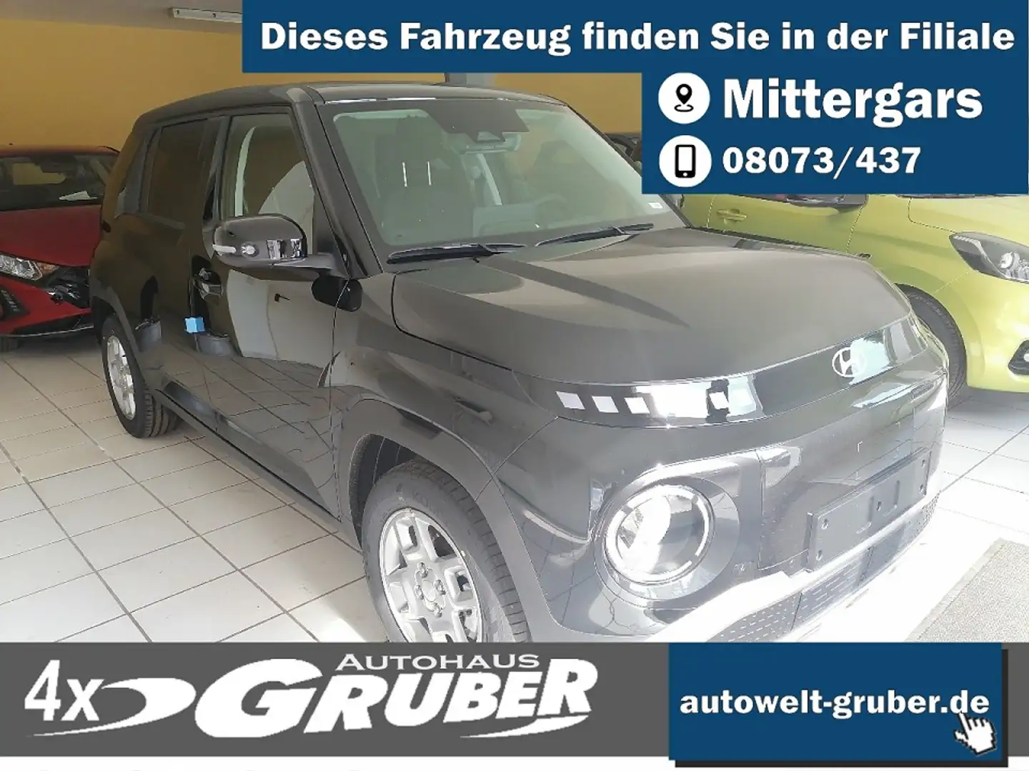 Hyundai Inster 49 kWh (115 PS) TREND Schwarz - 1