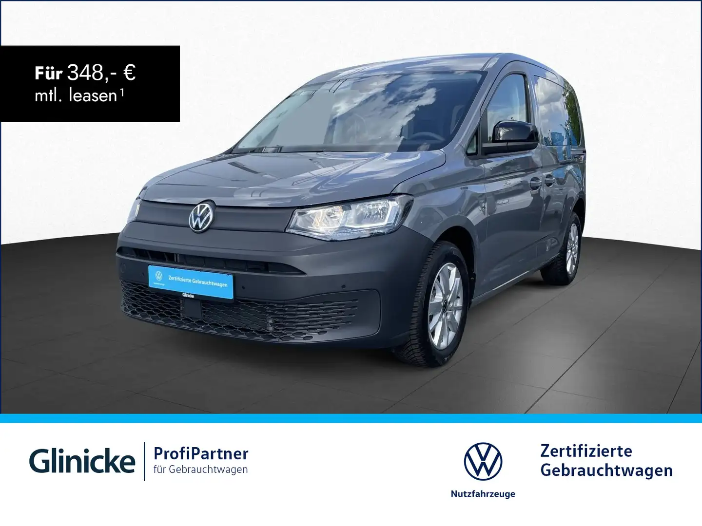 Volkswagen Caddy 2.0 TDI NAVI AHK LMF Alarm Kamera PDC SHZ Grau - 1
