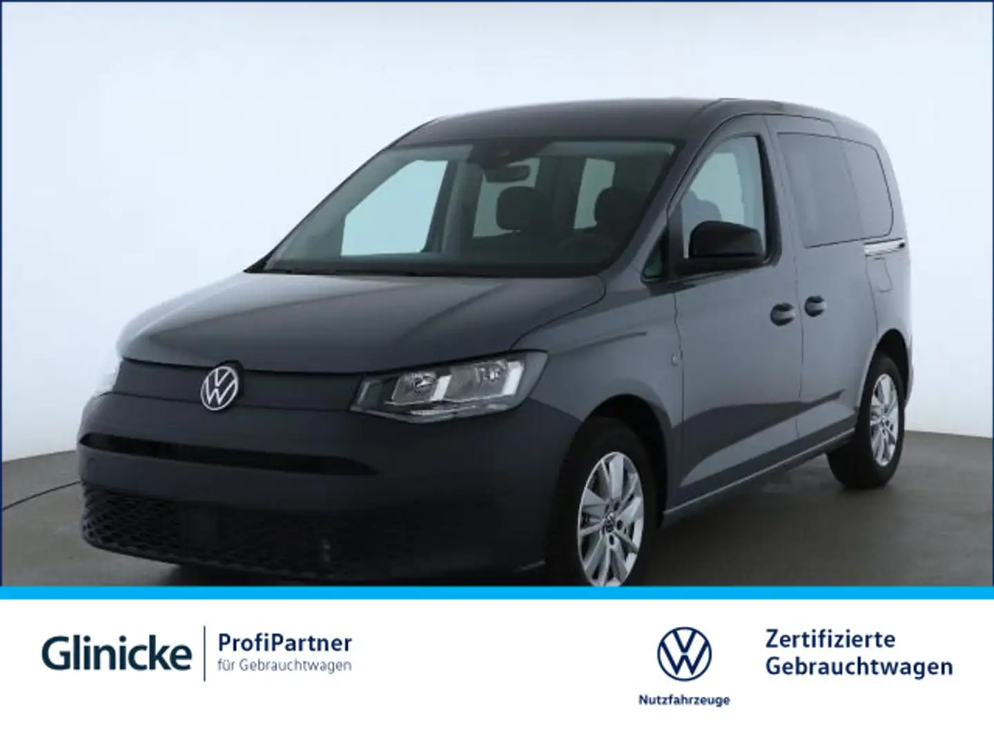 Volkswagen Caddy 2.0 TDI NAVI AHK LMF Alarm Kamera PDC SHZ Grau - 1