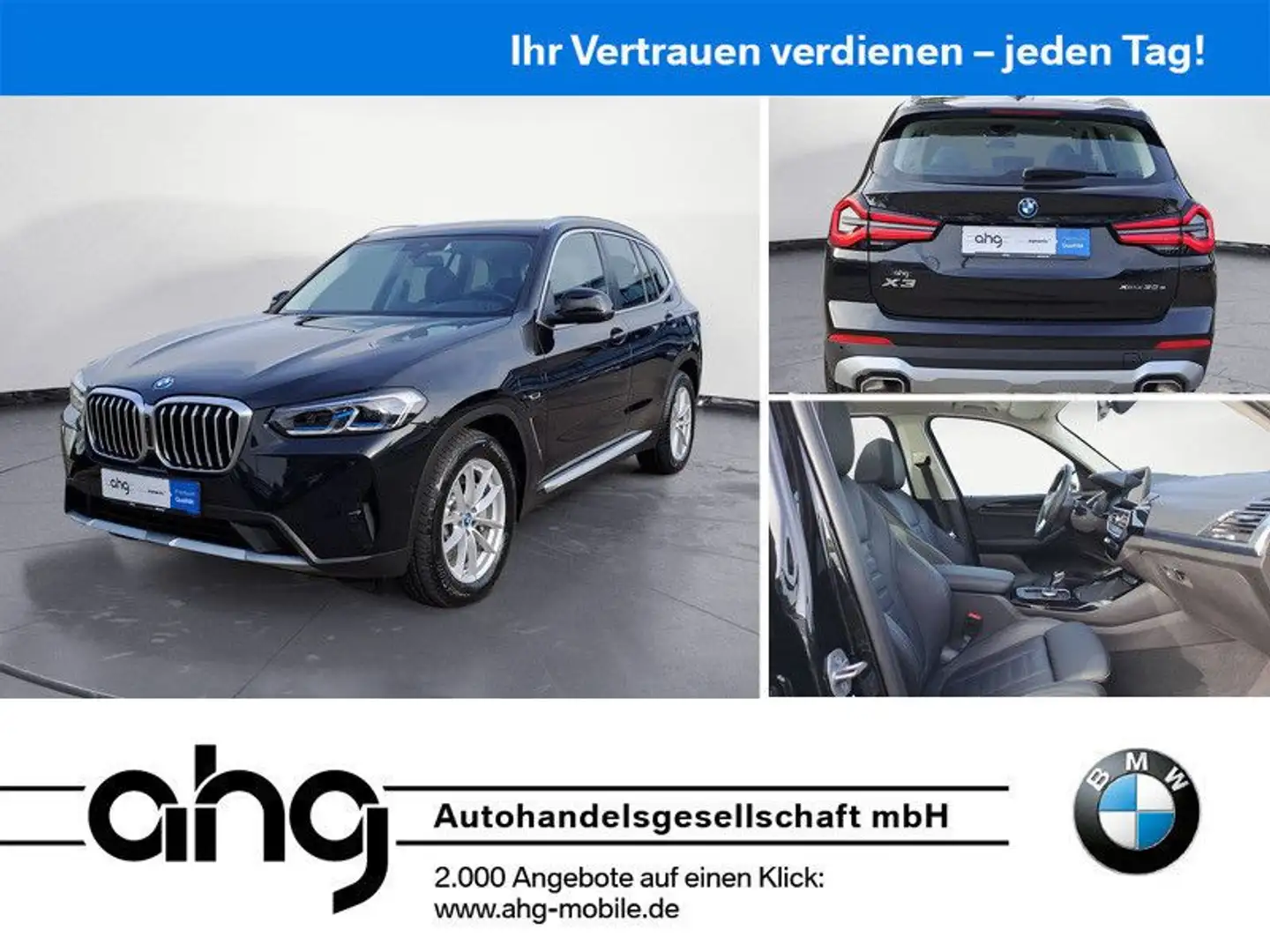 BMW X3 xDrive30e AT Innovationsp.. Panorama HIFI Pan Schwarz - 1