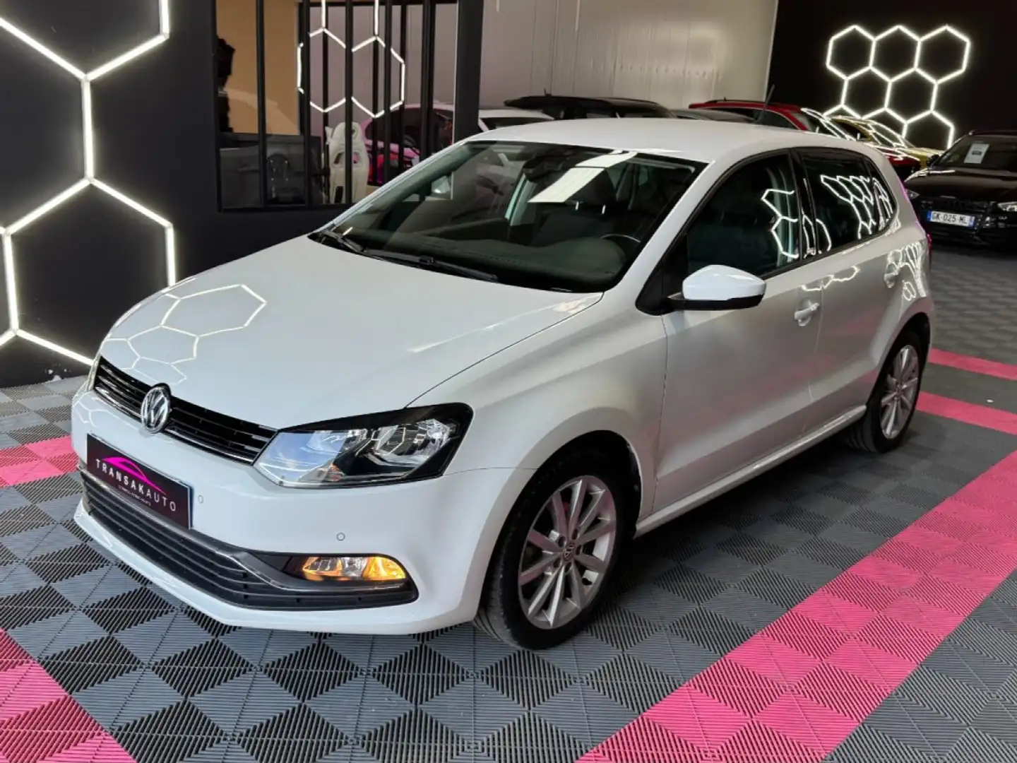 Volkswagen Polo Match 1.2 TSI 90 ch BMT DSG7 ~ Carplay ~ Grand écr Blanc - 2