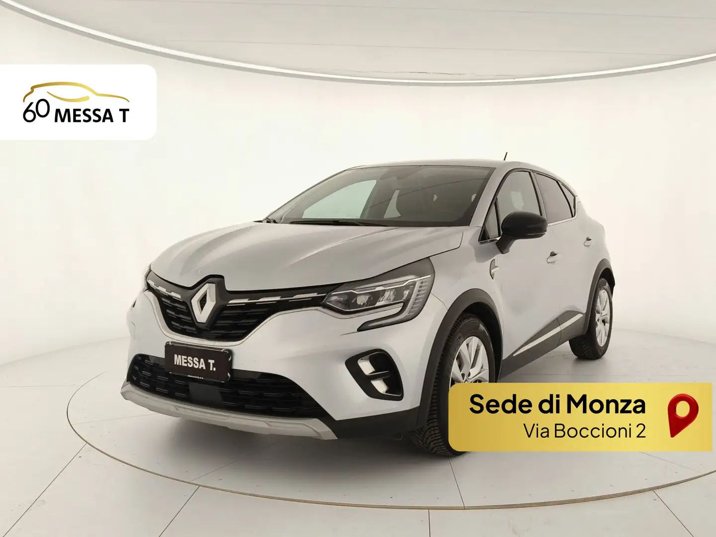 Renault Captur 1.6 E-Tech hybrid Intens 145cv auto Gris - 1