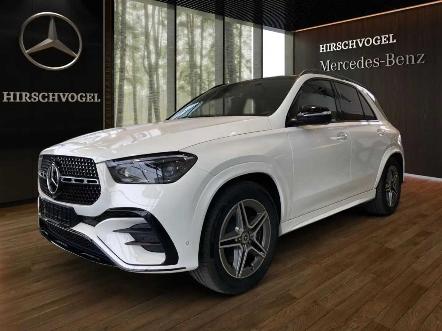 Mercedes-Benz GLE 350 de 4M AMG-Line+AIRMATIC+DISTRON+AHK+Pano Weiß - 2