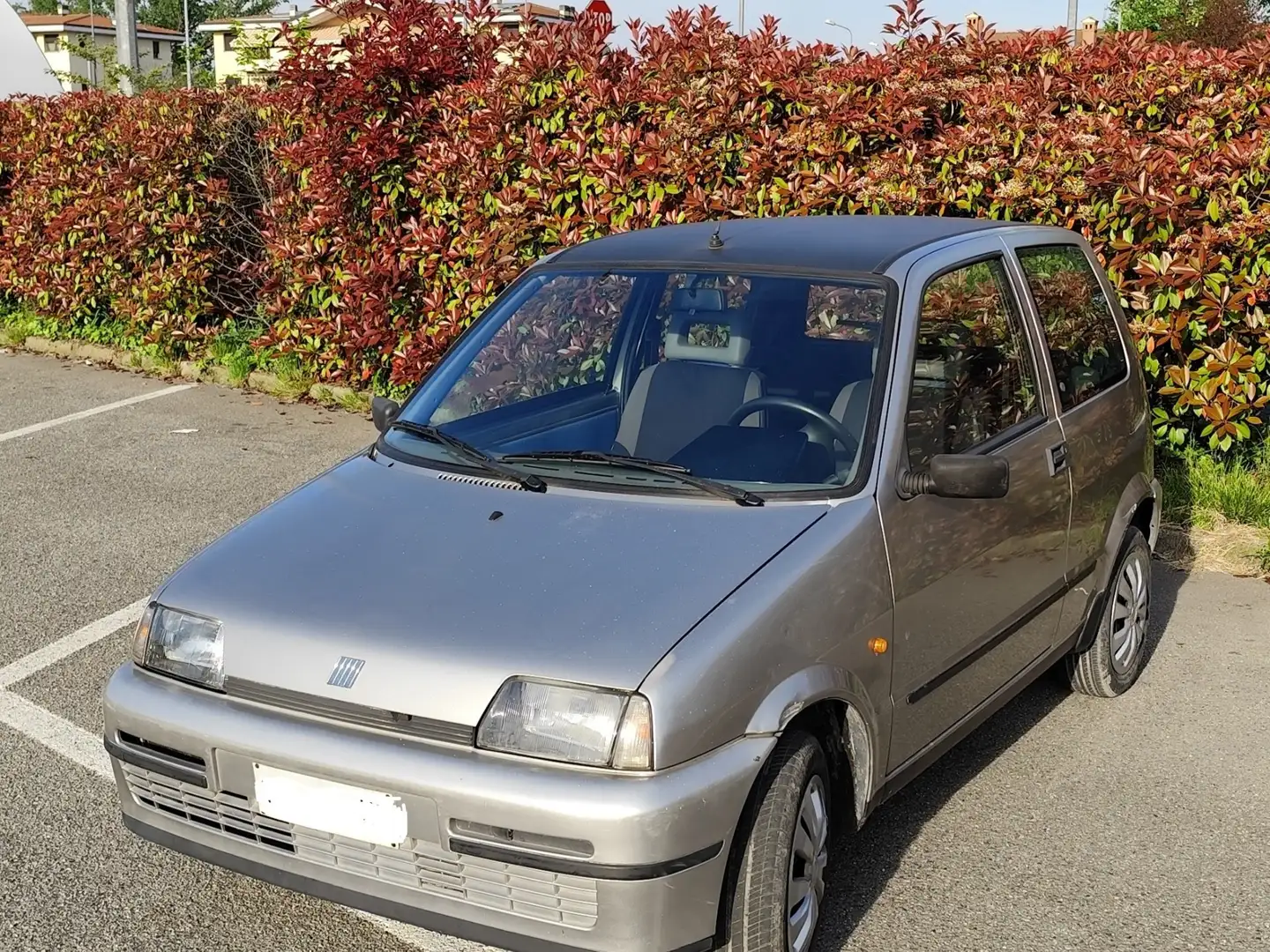 Fiat Cinquecento 0.9 SX Srebrny - 1