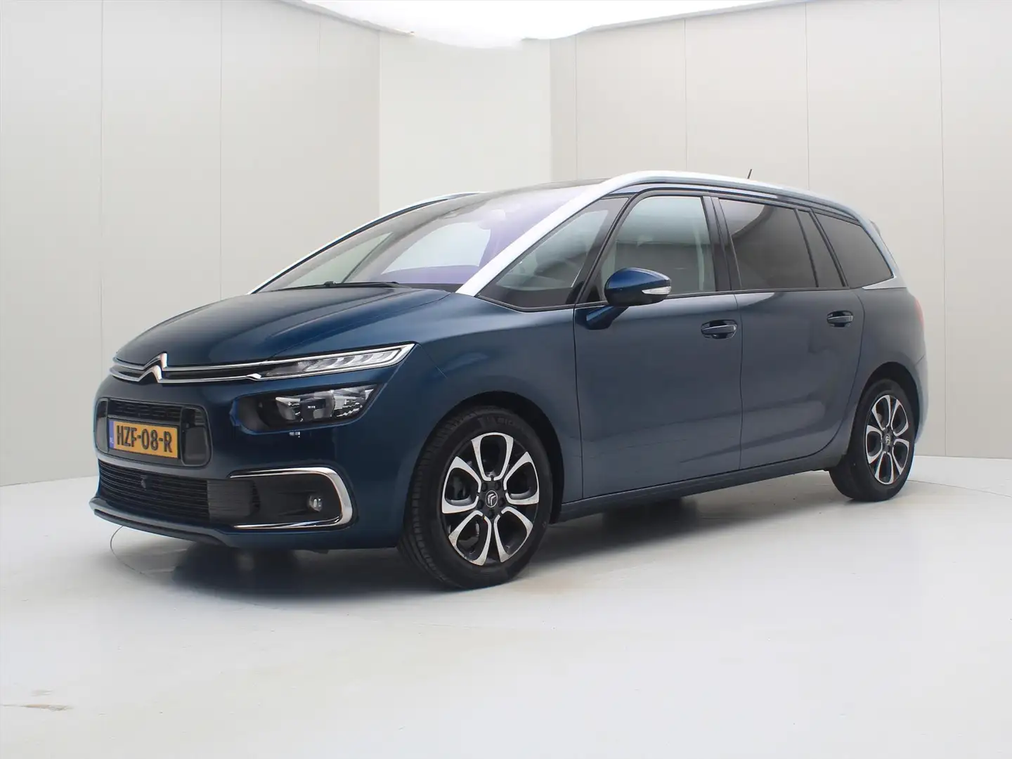 Citroen Grand C4 SpaceTourer 1.2 PureTech 130pk S&S EAT8 Shine 7P [ PANODAK+CAM Blauw - 1
