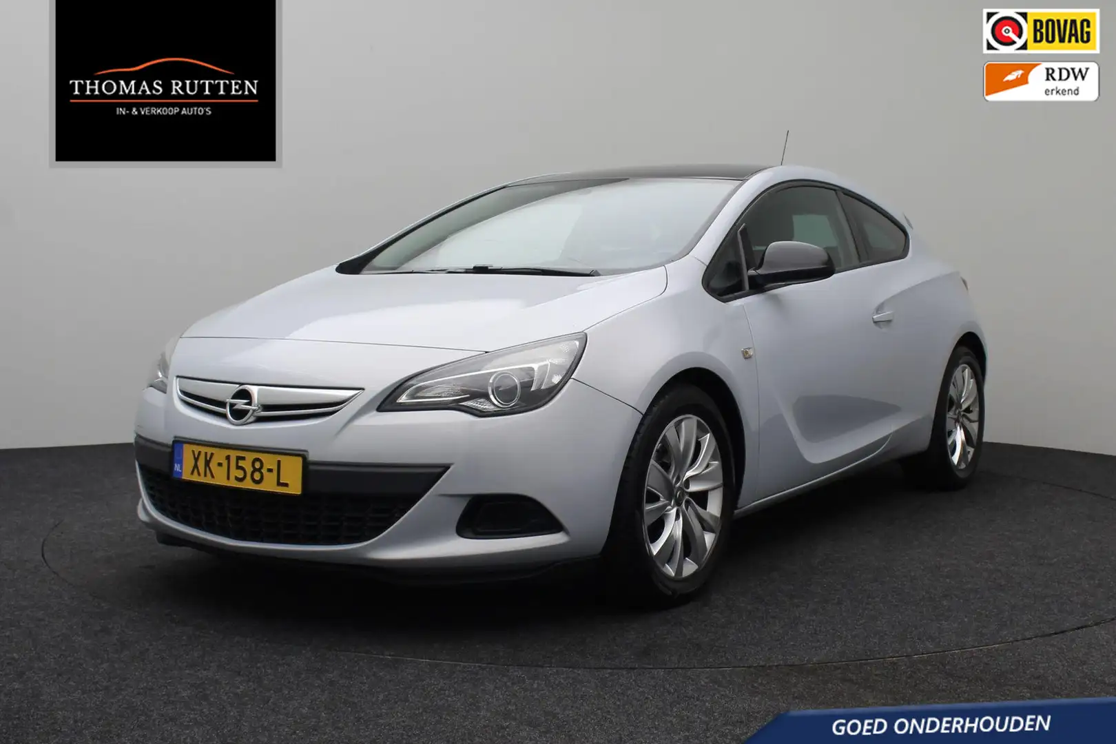 Opel Astra GTC 1.4 Turbo Design Edition 2012 | Airco | Parkee Wit - 1