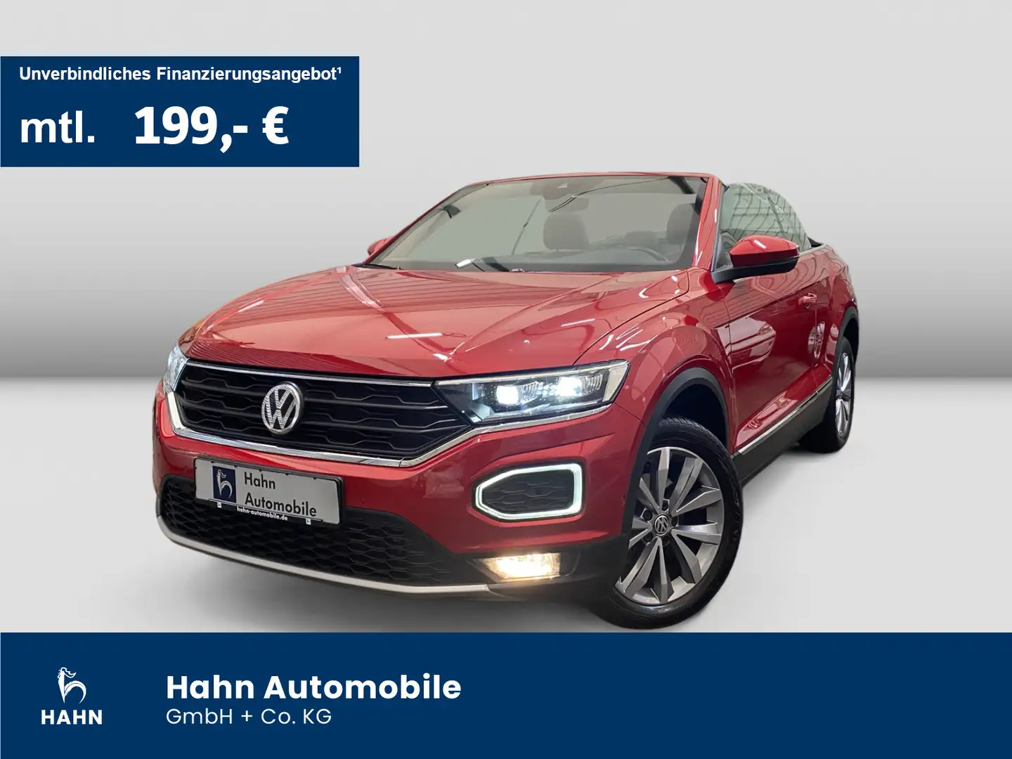 Volkswagen T-Roc 1.5 TSI Style DSG AHK Kamera LED Rot - 1