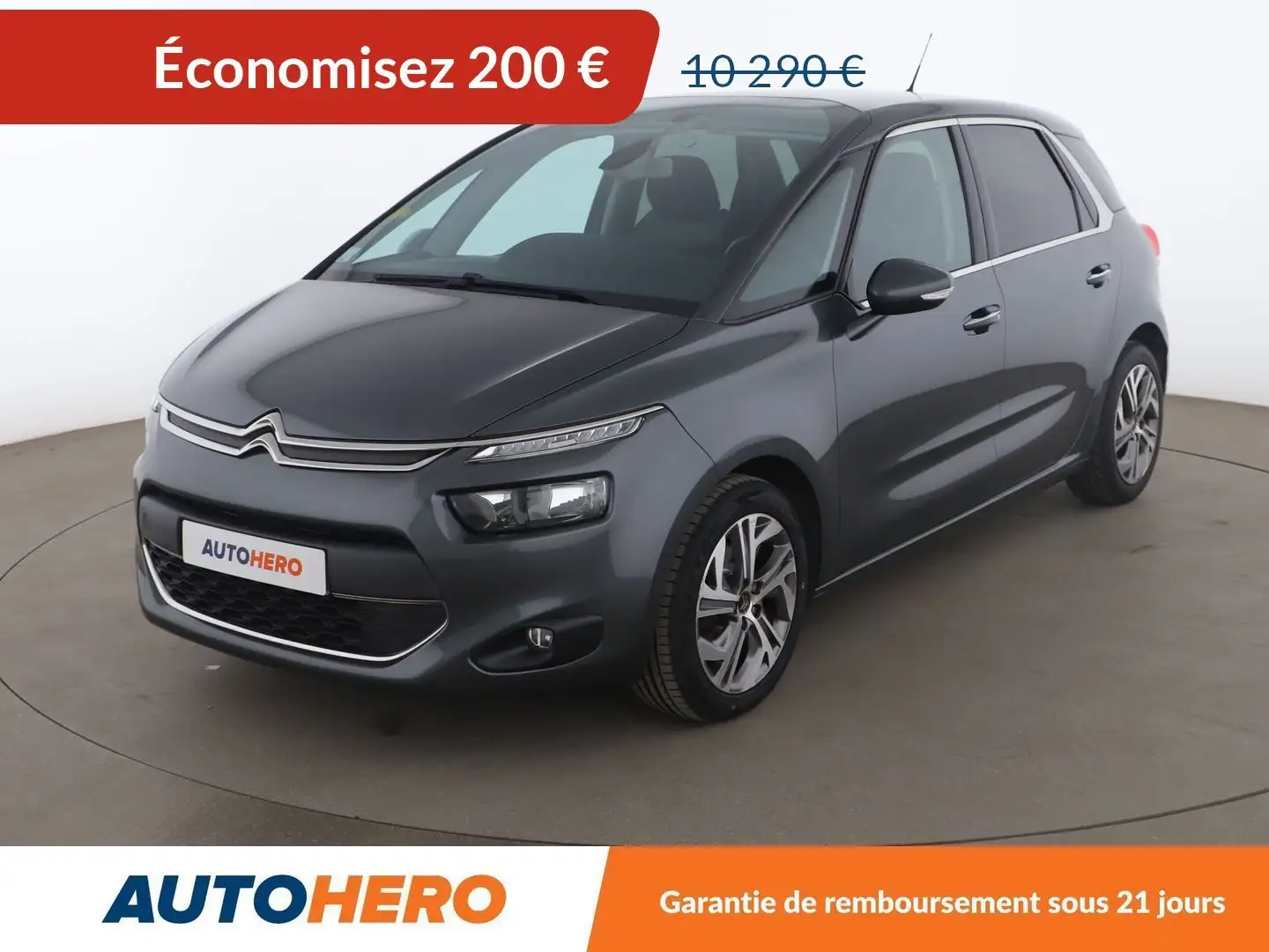 Citroen C4 Picasso 1.6 e-HDi Intensive BV6 Gris - 1