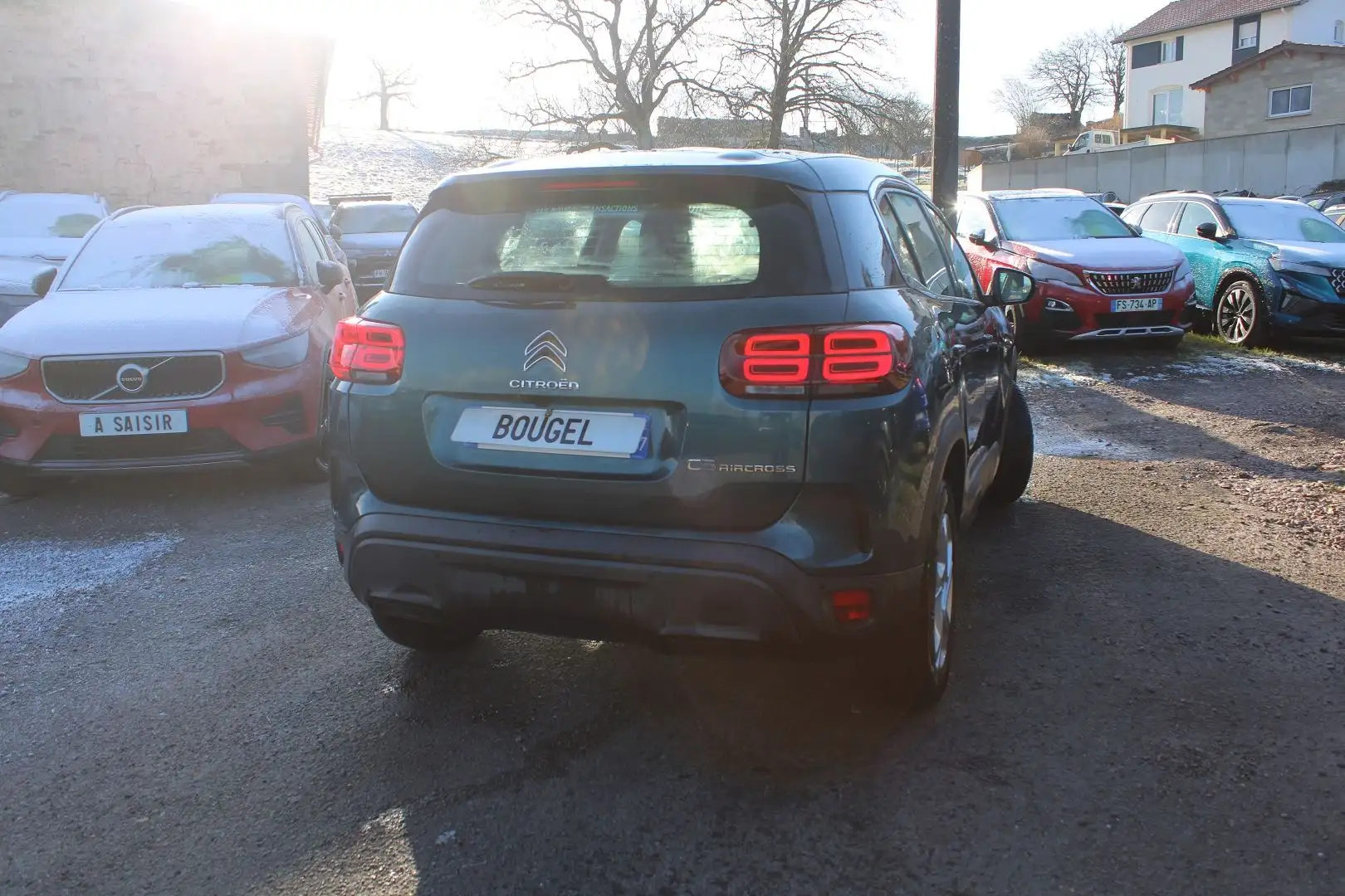 Citroen C5 Aircross BUSINESS 130 BLUEHDI DIESEL BOITE 6V GPS USB CAMÉRA 180 LEDS MI CUIR  BLUETOOTH Blau - 2