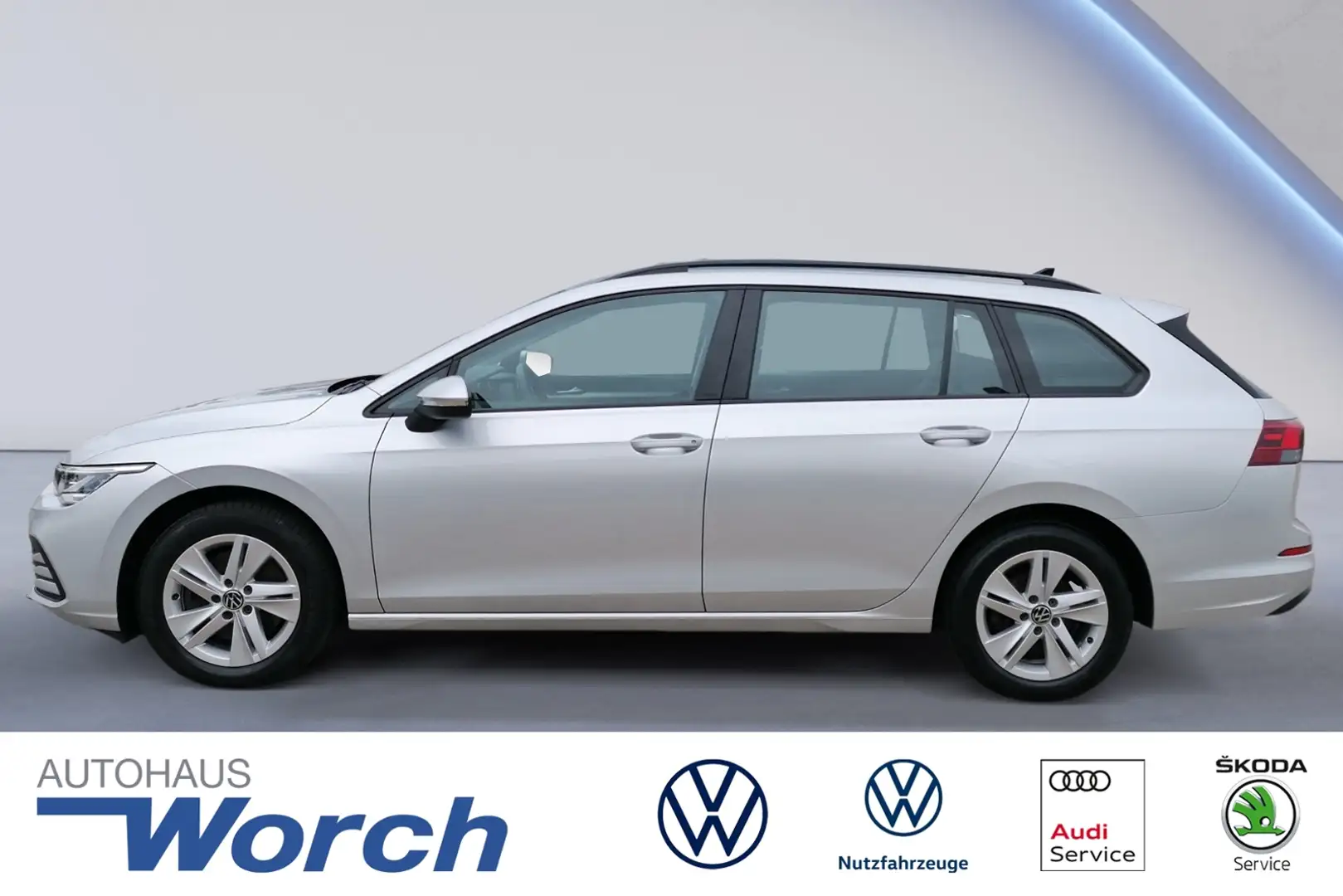 Volkswagen Golf Variant VIII Variant 2.0 TDI Life NAVI+LED+SHZ+PDC+ Silber - 1