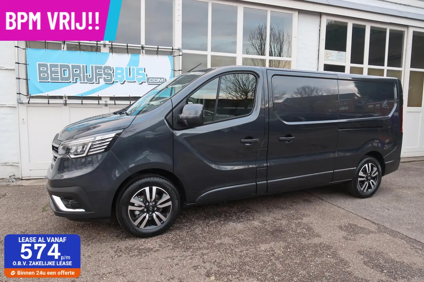 Renault Trafic bestel 2.0 Blue dCi 170 T30 L2H1 Extra Grijs - 1