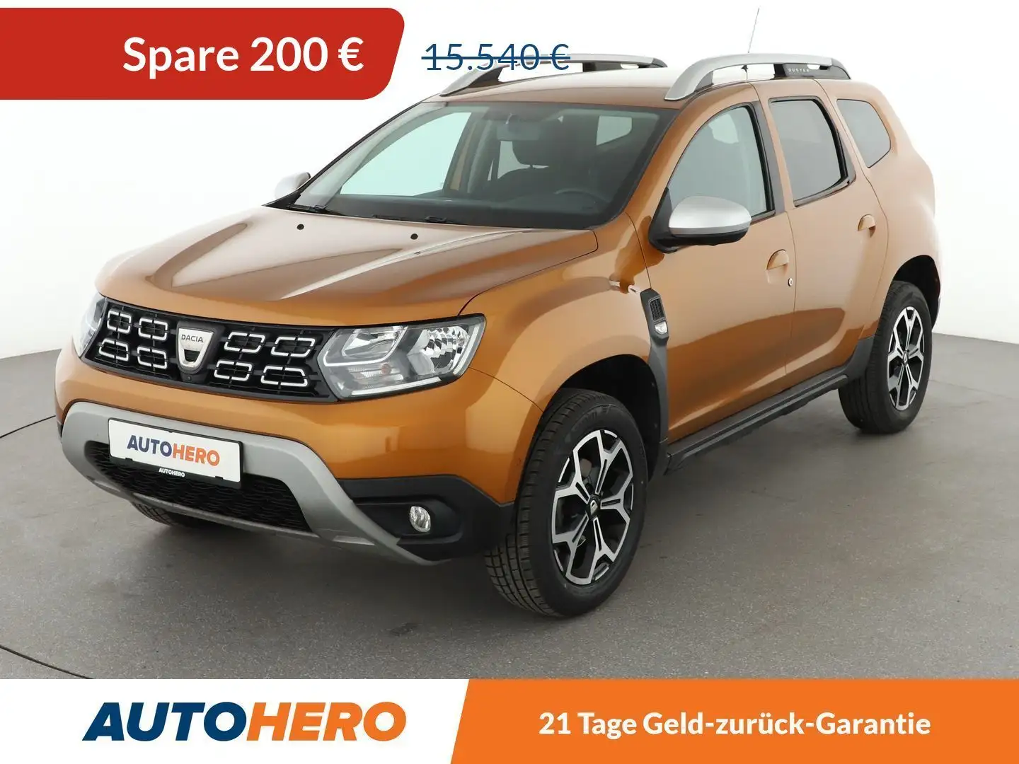Dacia Duster 1.3 TCe Adventure*NAVI*360°*PDC*SHZ*TEMPO*KLIMA* Orange - 1