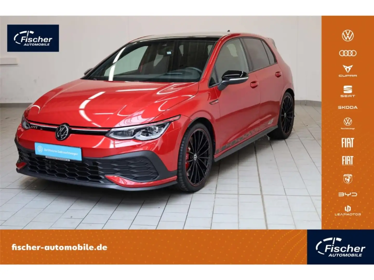 Volkswagen Golf GTI 2.0 TSI Clubsport 45 DSG P-Dach/Matrix Roşu - 1