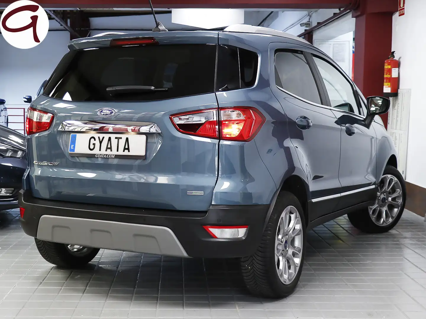 Ford EcoSport 1.0 EcoBoost Titanium 125 Azul - 2