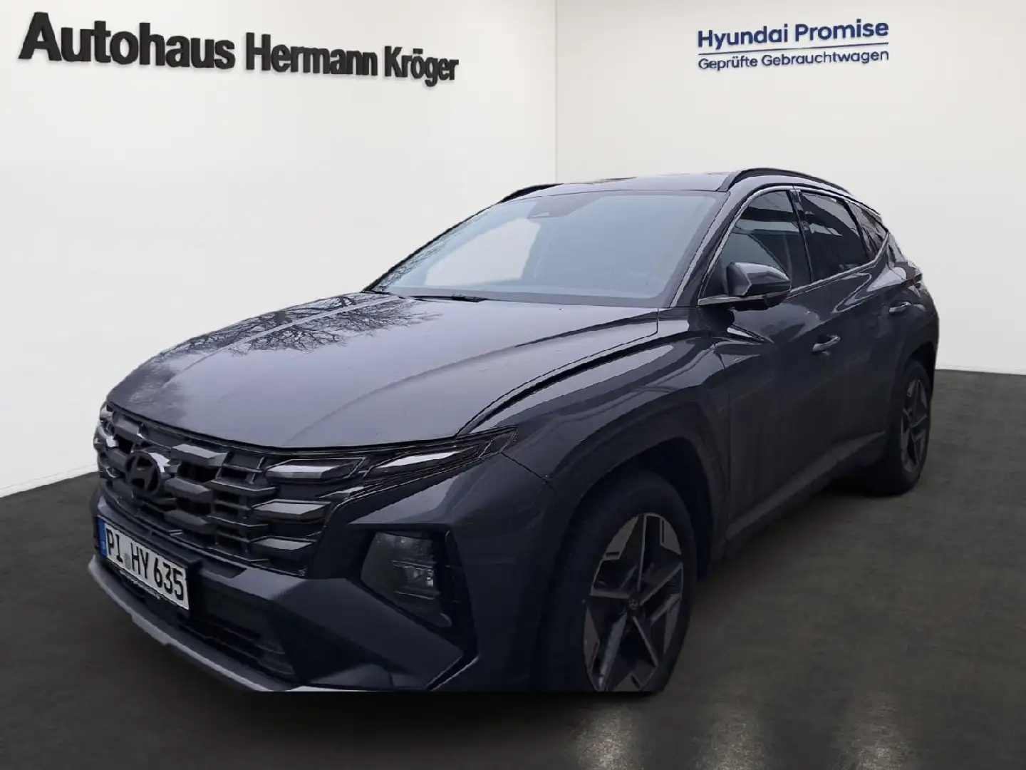 Hyundai TUCSON Trend MHEV 4WD Voll-LED/Navi/Sitzhzg./R.Kamera Grau - 1