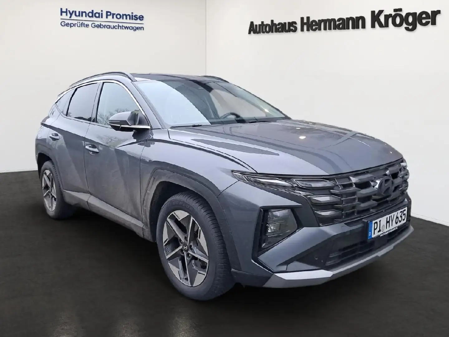 Hyundai TUCSON Trend MHEV 4WD Voll-LED/Navi/Sitzhzg./R.Kamera Grau - 2