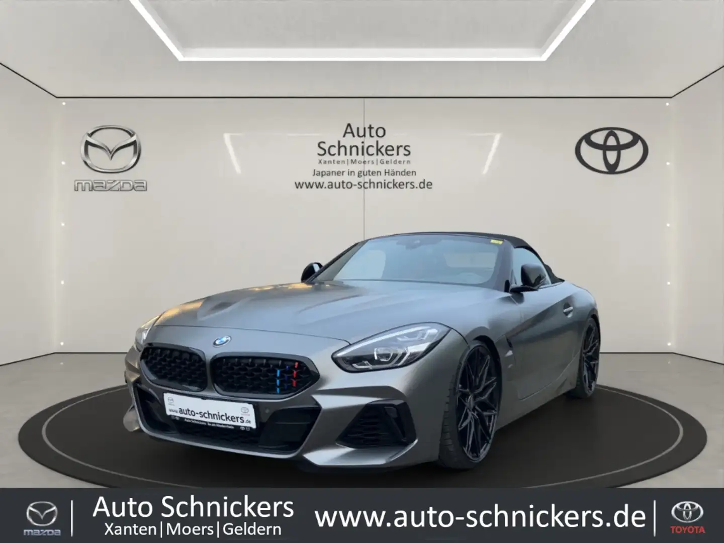 BMW Z4 Roadster+LEDER ROT+8FACH !! Grijs - 1
