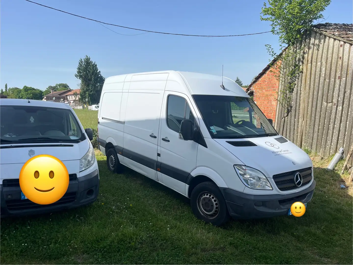 Mercedes-Benz Sprinter SPRINTER CHASSIS CAB 316 CDI 37 3.5t Blanc - 1