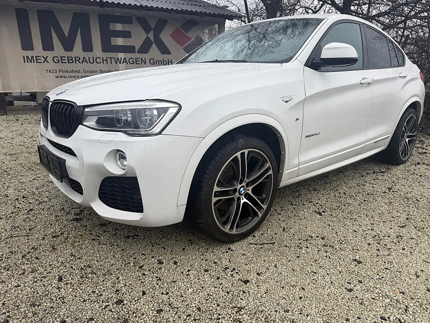 BMW X4 xDrive 35d M Sport Aut. NP: 96.000 € Weiß - 1