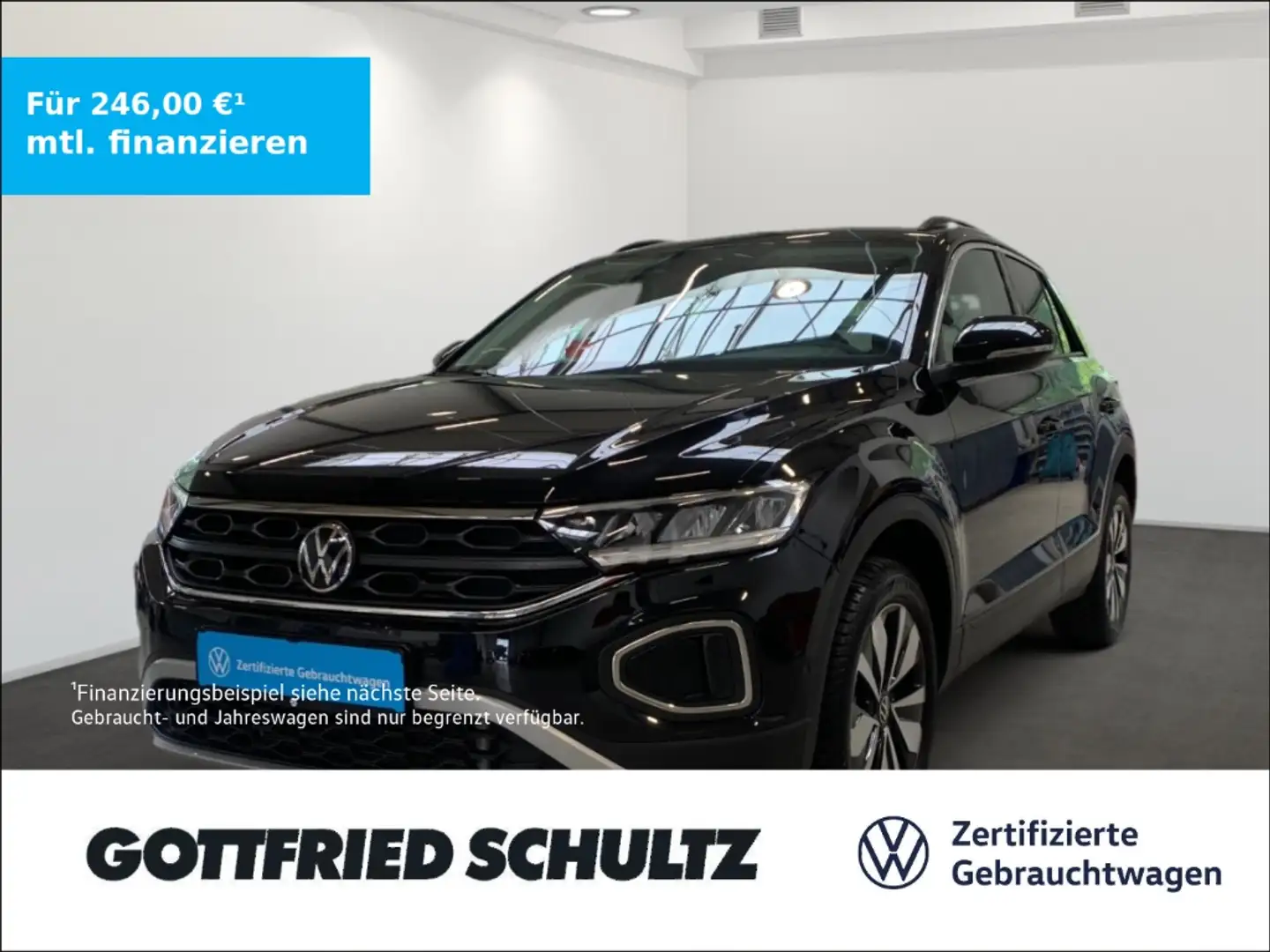 Volkswagen T-Roc LIFE TSI DSG AHK KAMERA NAVI EINPARKHILFE Schwarz - 1