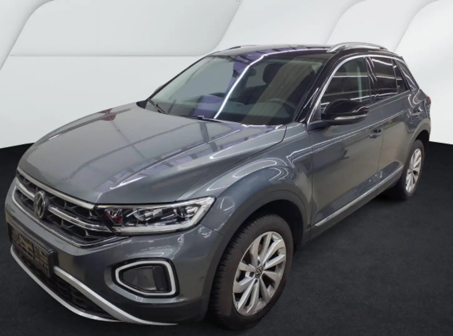 Volkswagen T-Roc 1.5 TSI DSG Style LED NAVI AHK PARKLENK PDC SHZ Grau - 1